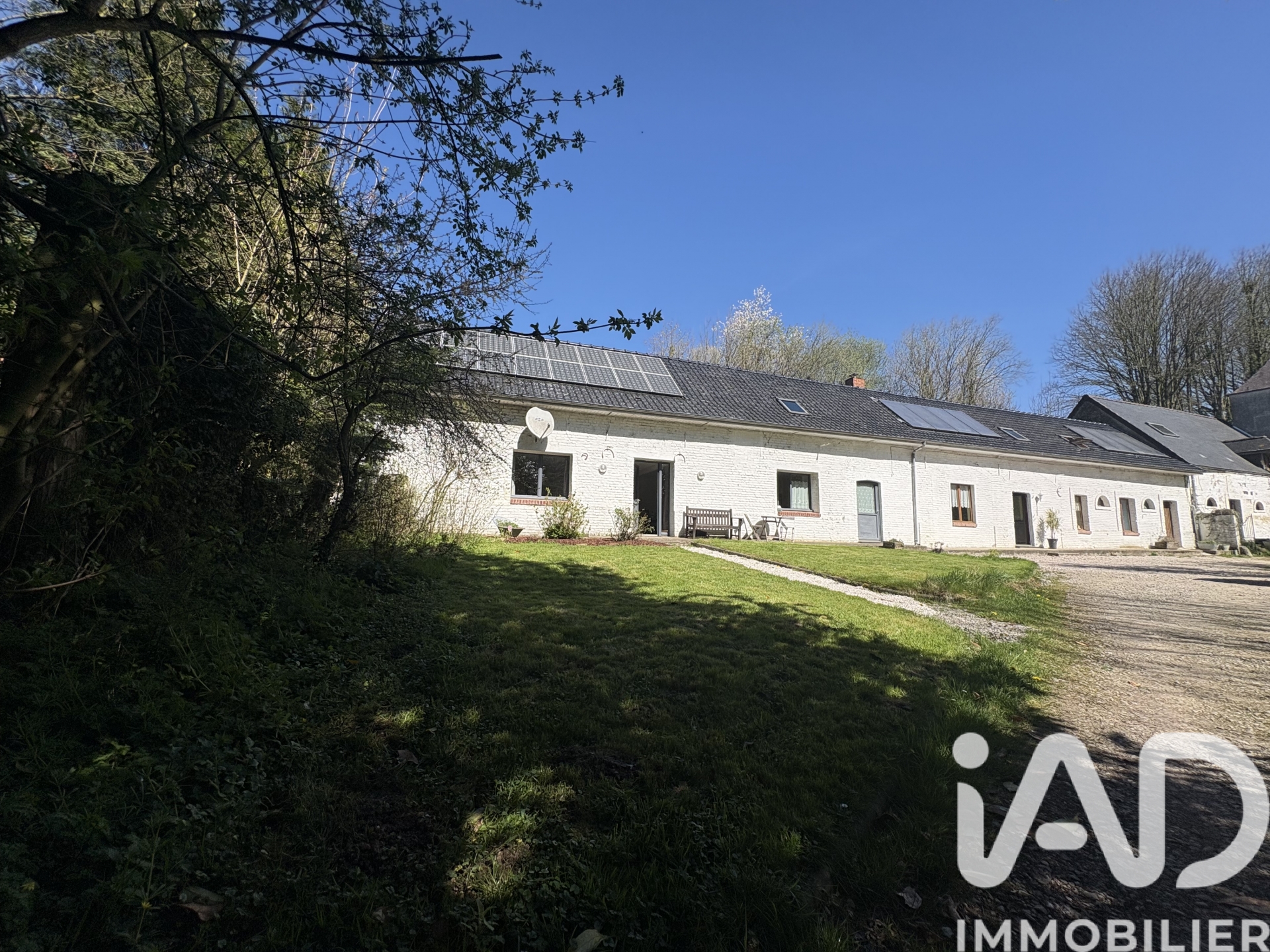 Vente maison à Hucqueliers (62650) : maison de campagne 15 pièces 485 m² — 2