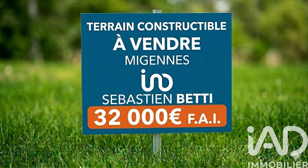 Vente Terrain à bâtir 567 m²