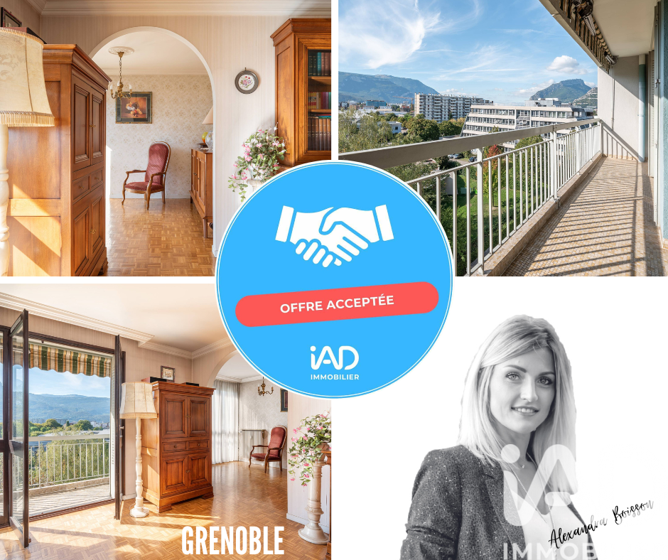 Vente appartement à Grenoble (38100) : appartement 4 pièces 81 m² — 2