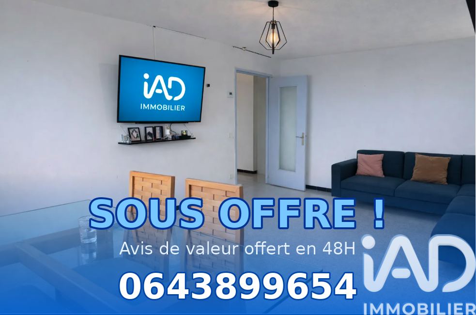 Vente appartement à Montpellier (34080) : appartement 4 pièces 85 m² — 2