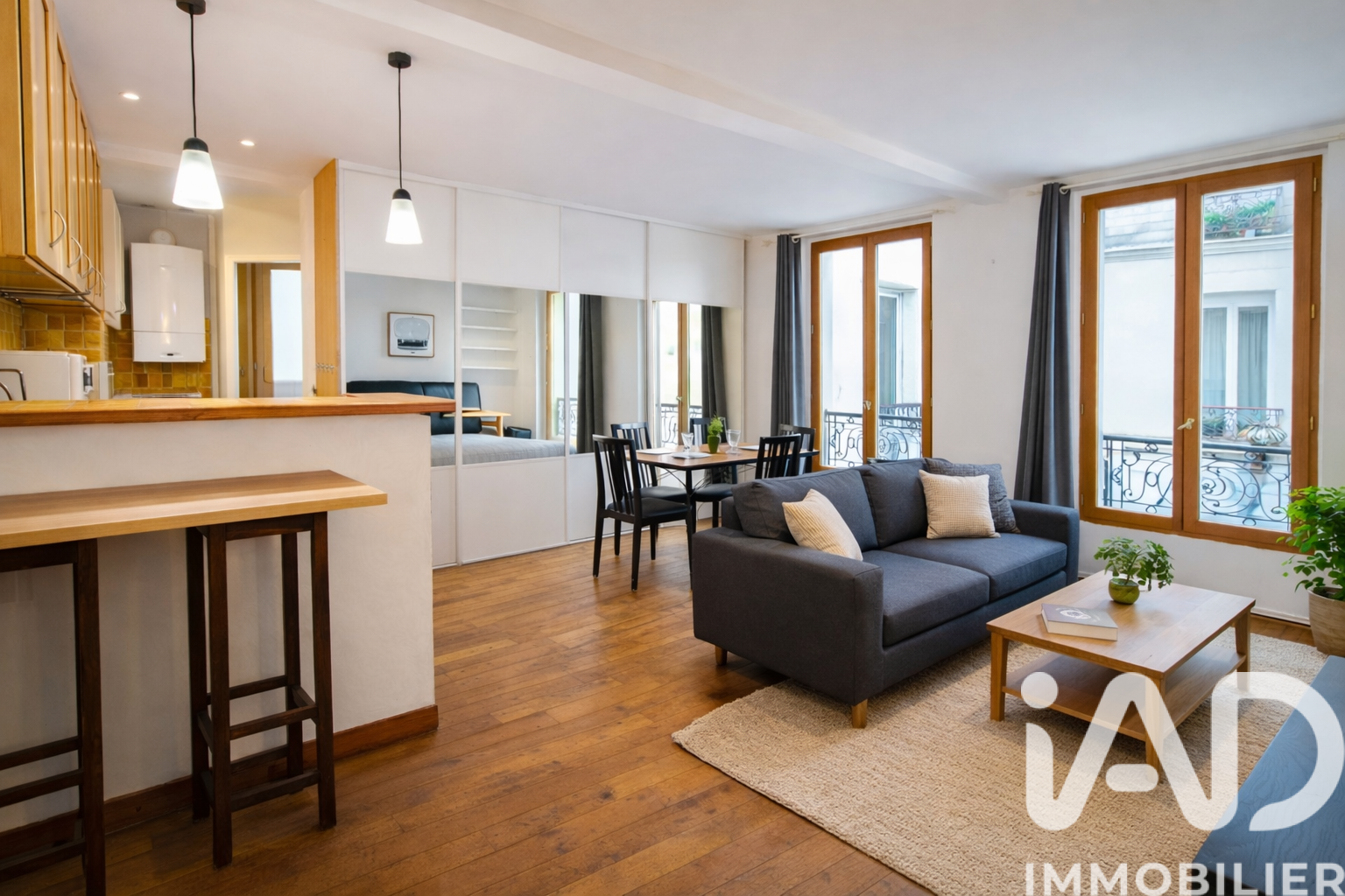 Vente appartement à Paris (75017) : studio 1 pièce 35 m² — 2
