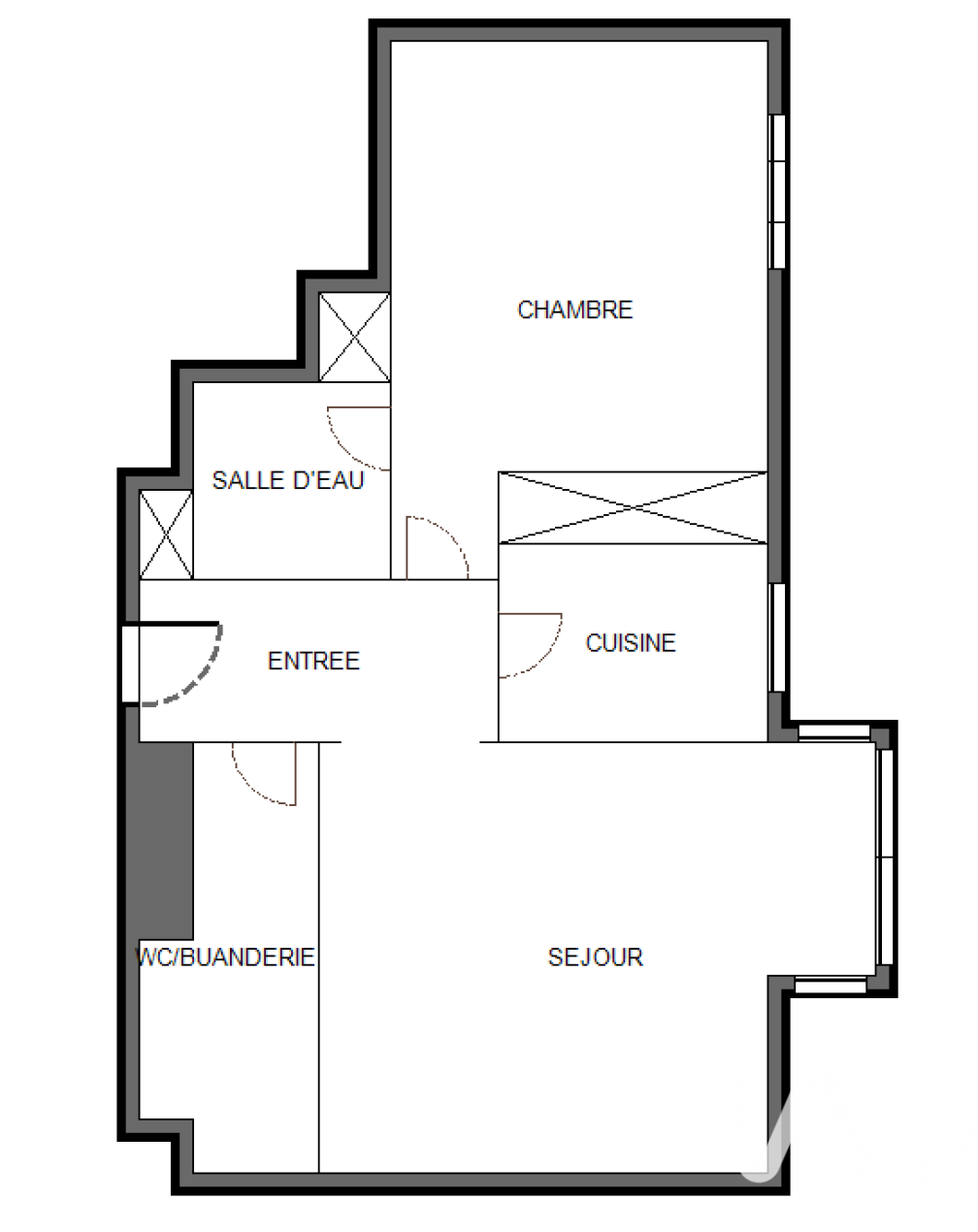Vente appartement à Levallois-Perret (92300) : appartement 2 pièces 53 m² - 2001832 — 18