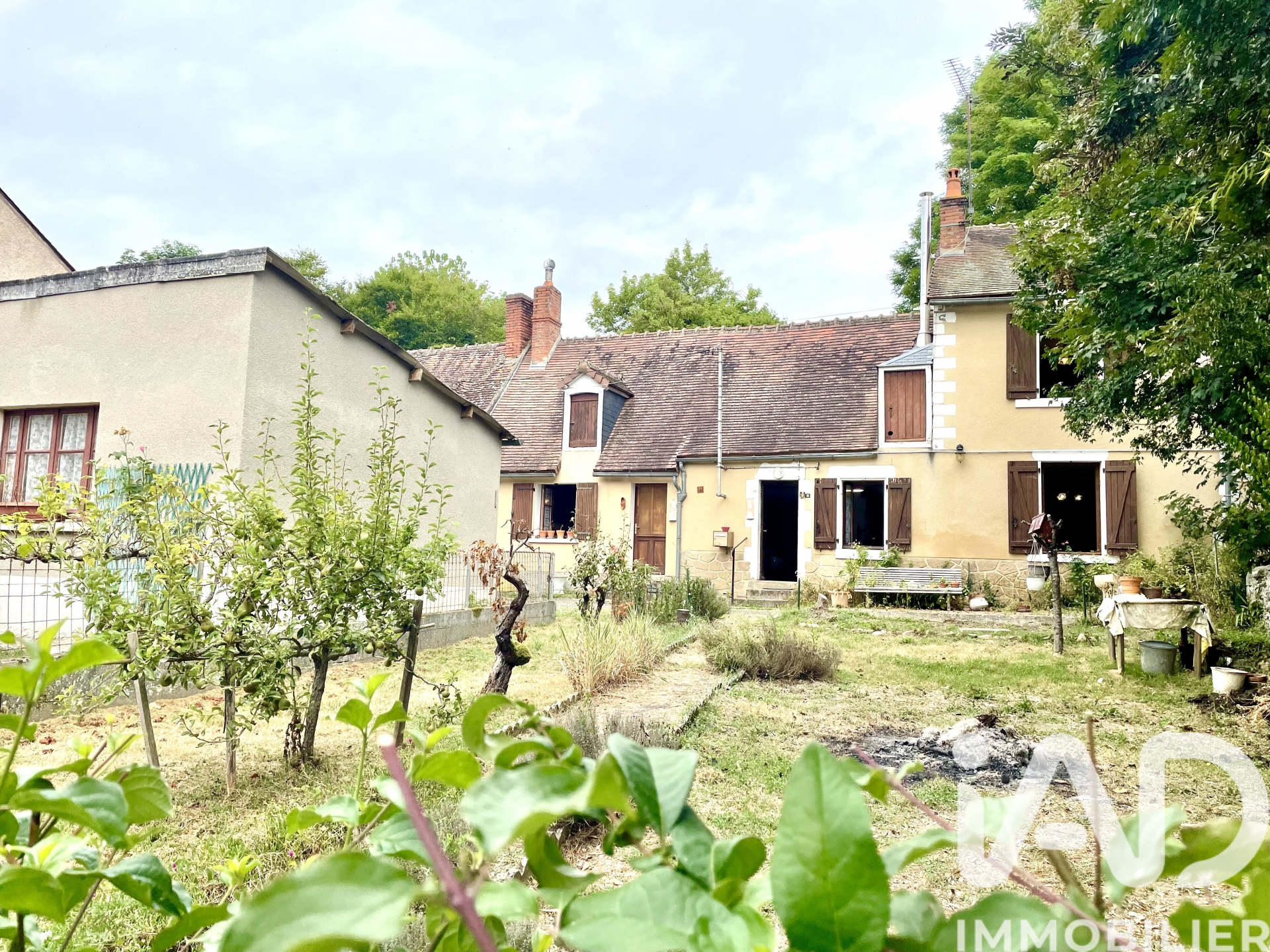 Vente maison à Ruffec (36300) : maison de campagne 3 pièces 87 m² — 2