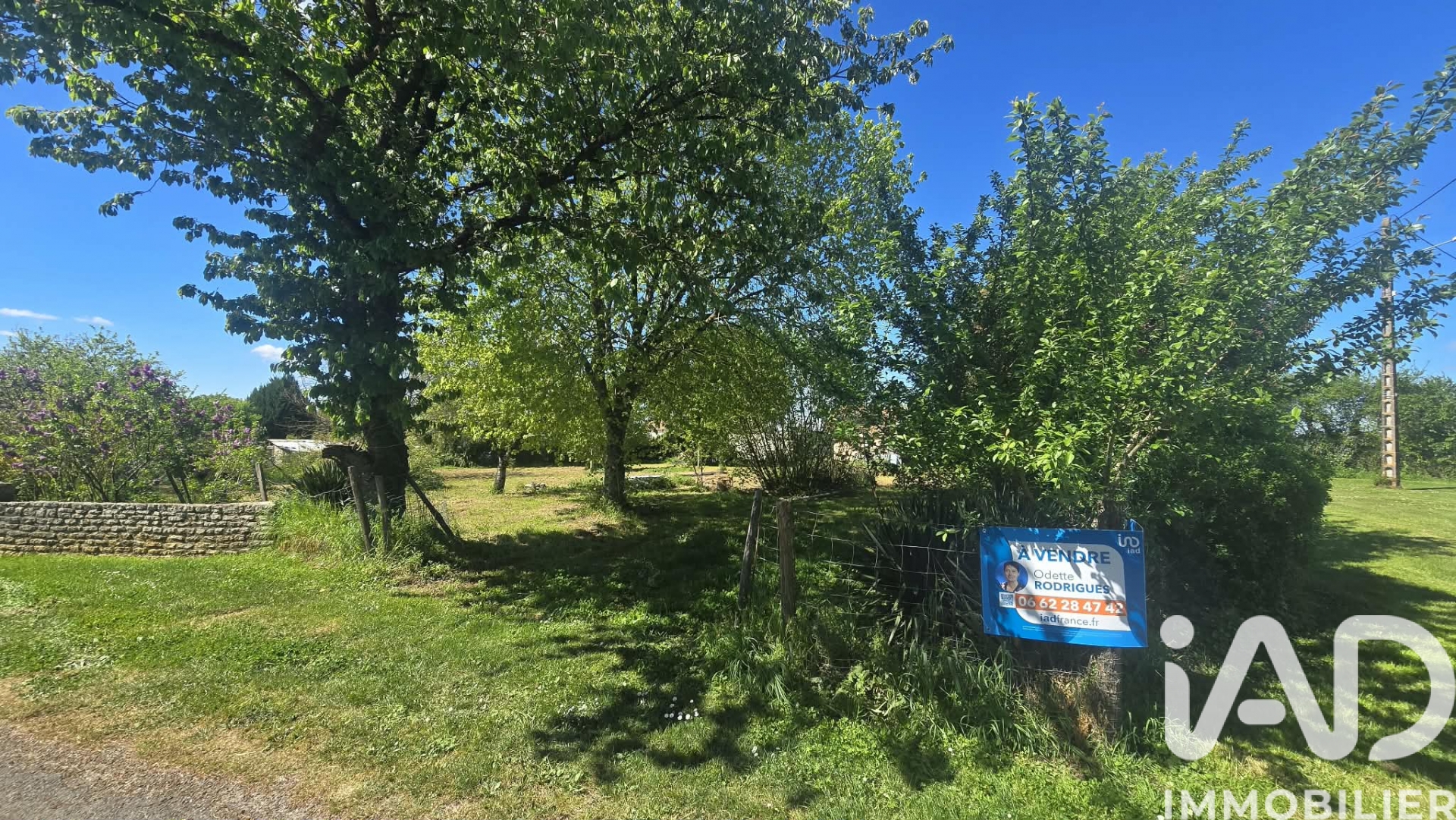 Vente Terrain à bâtir 1 278 m&sup2;