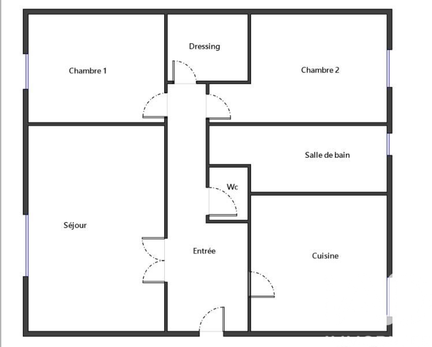 Vente appartement à Suresnes (92150) : appartement 3 pièces 63 m² - 2000423 — 13