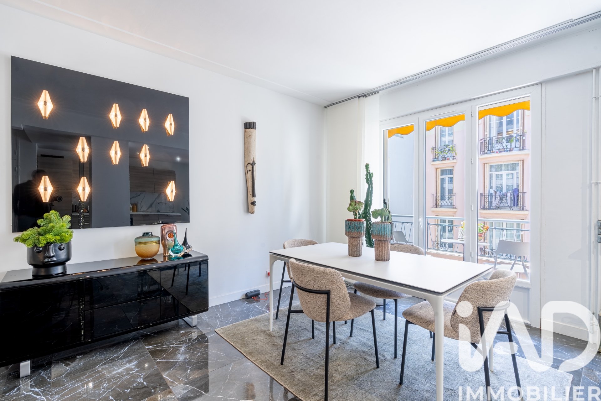 Vente appartement à Nice (06000) : appartement 3 pièces 85 m² — 2