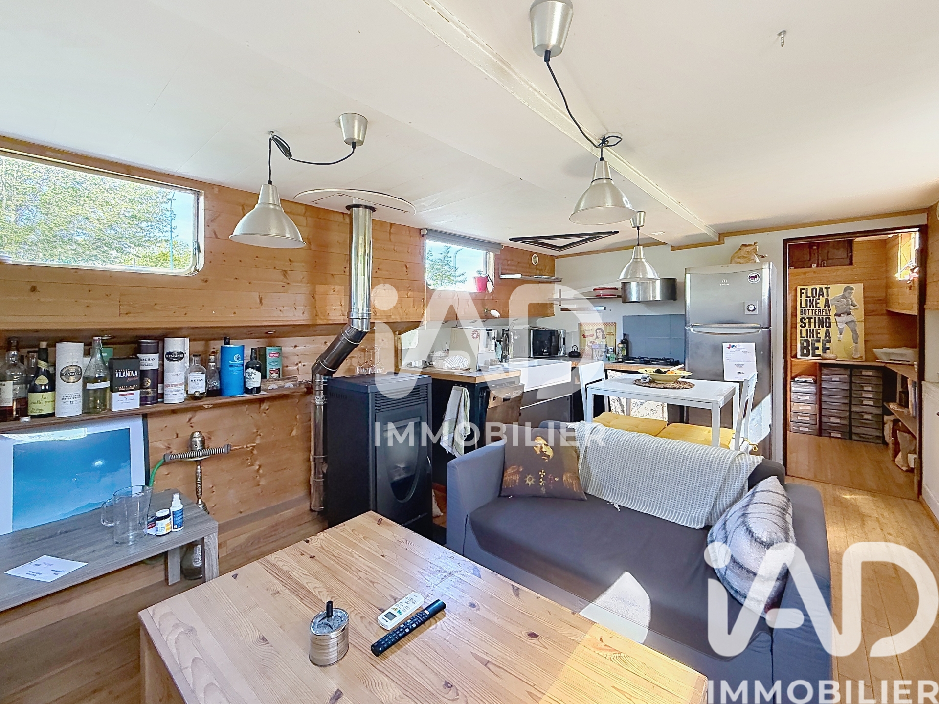 Vente maison à Toulouse (31200) : péniche 3 pièces 60 m² — 5