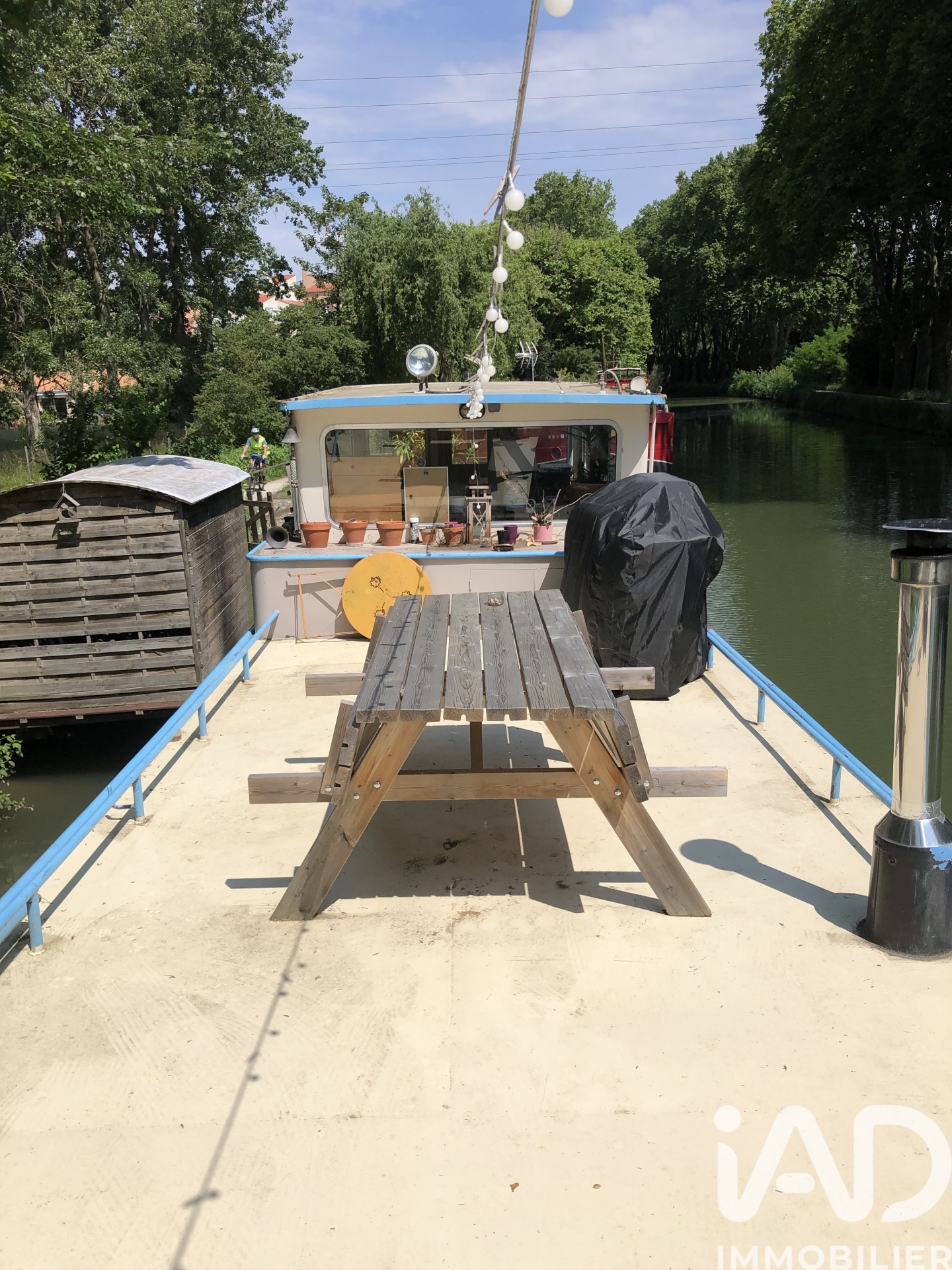 Vente maison à Toulouse (31200) : péniche 3 pièces 60 m² — 11