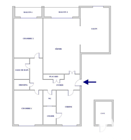 Vente appartement à Savigny-sur-Orge (91600) : appartement 4 pièces 79 m² - 2002551 — 13