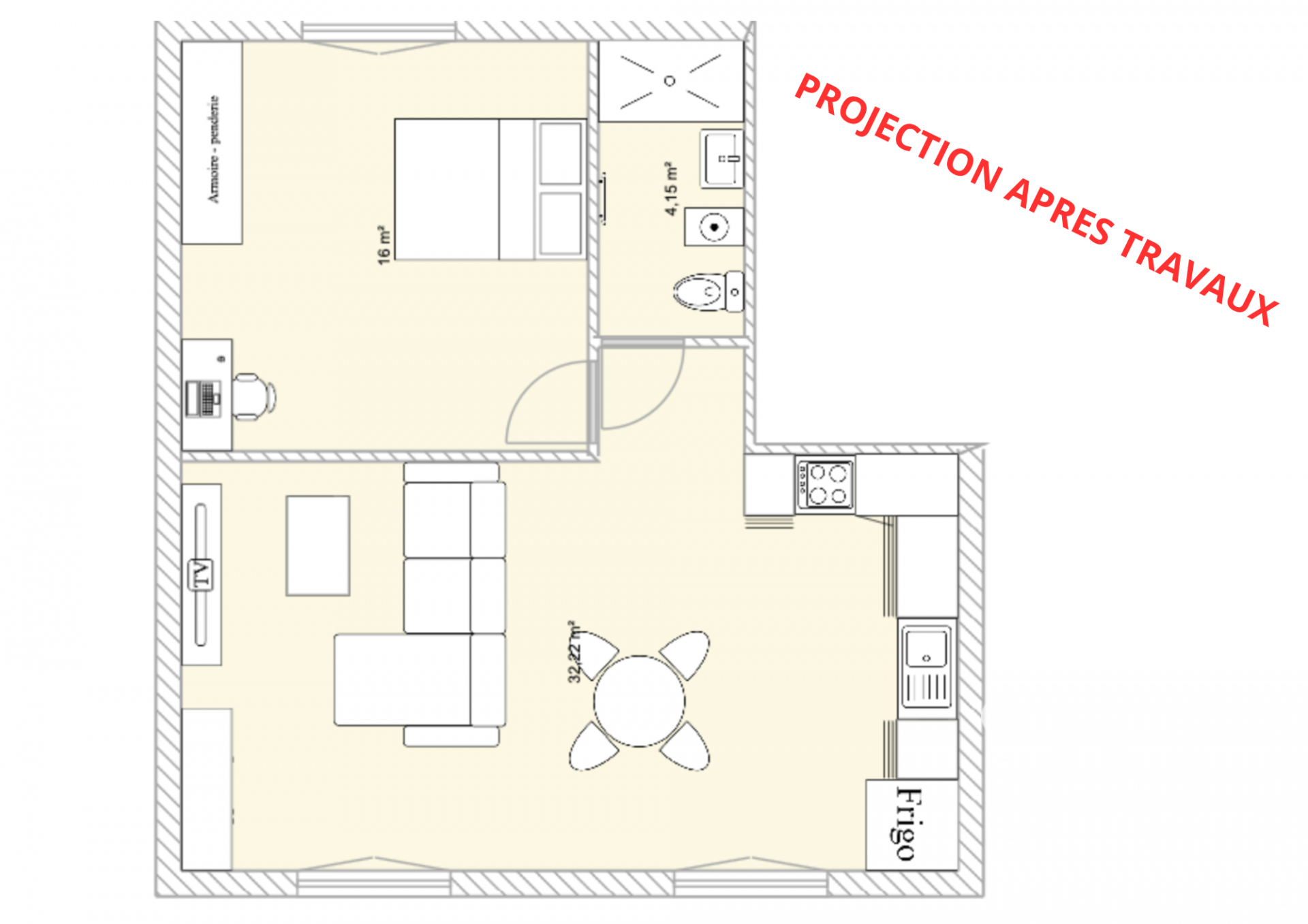 Vente appartement à Feurs (42110) : appartement 2 pièces 51 m² - 1992573 — 15