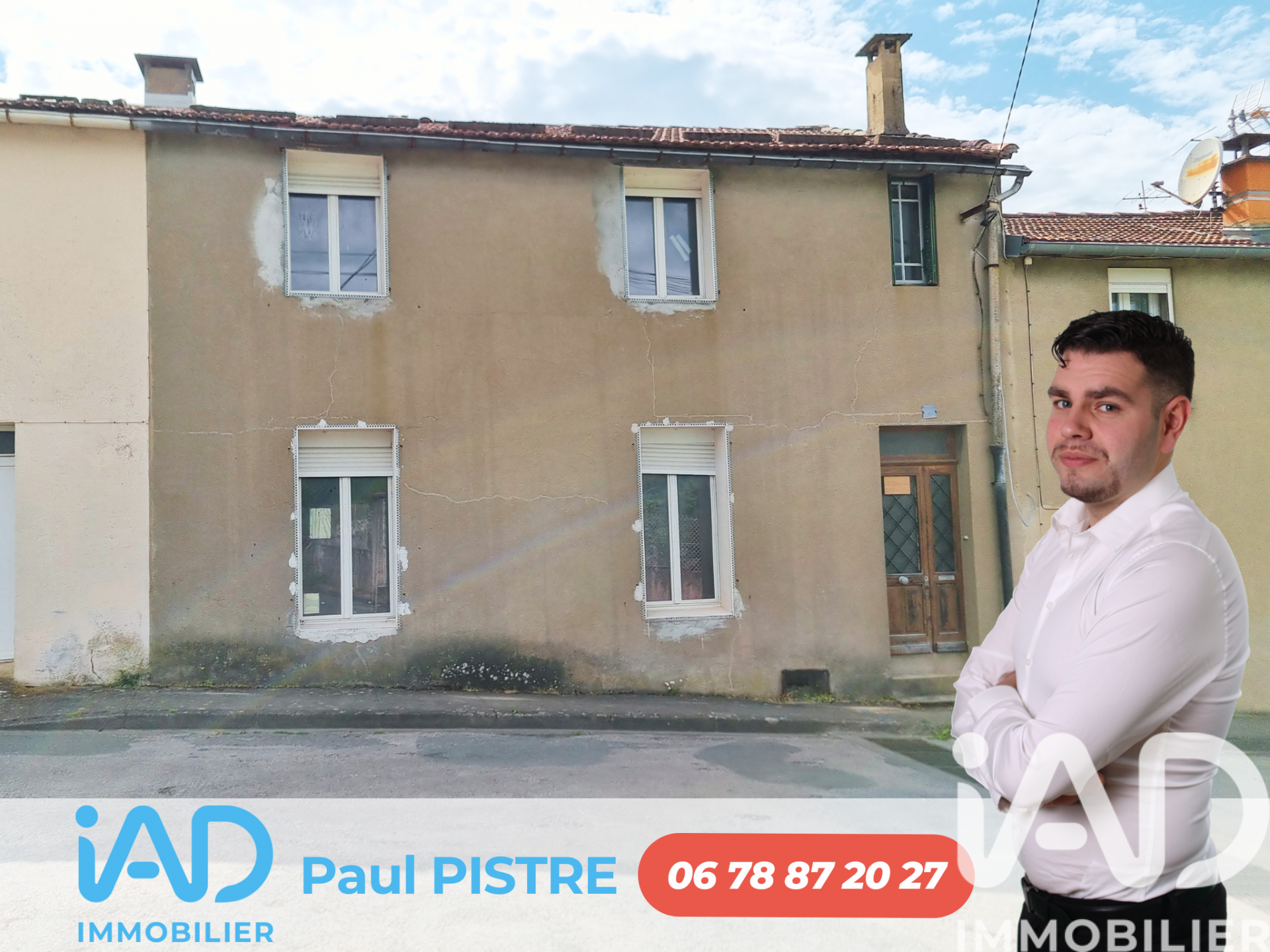 Vente maison à Mazamet (81200) : maison traditionnelle 6 pièces 125 m² — 2