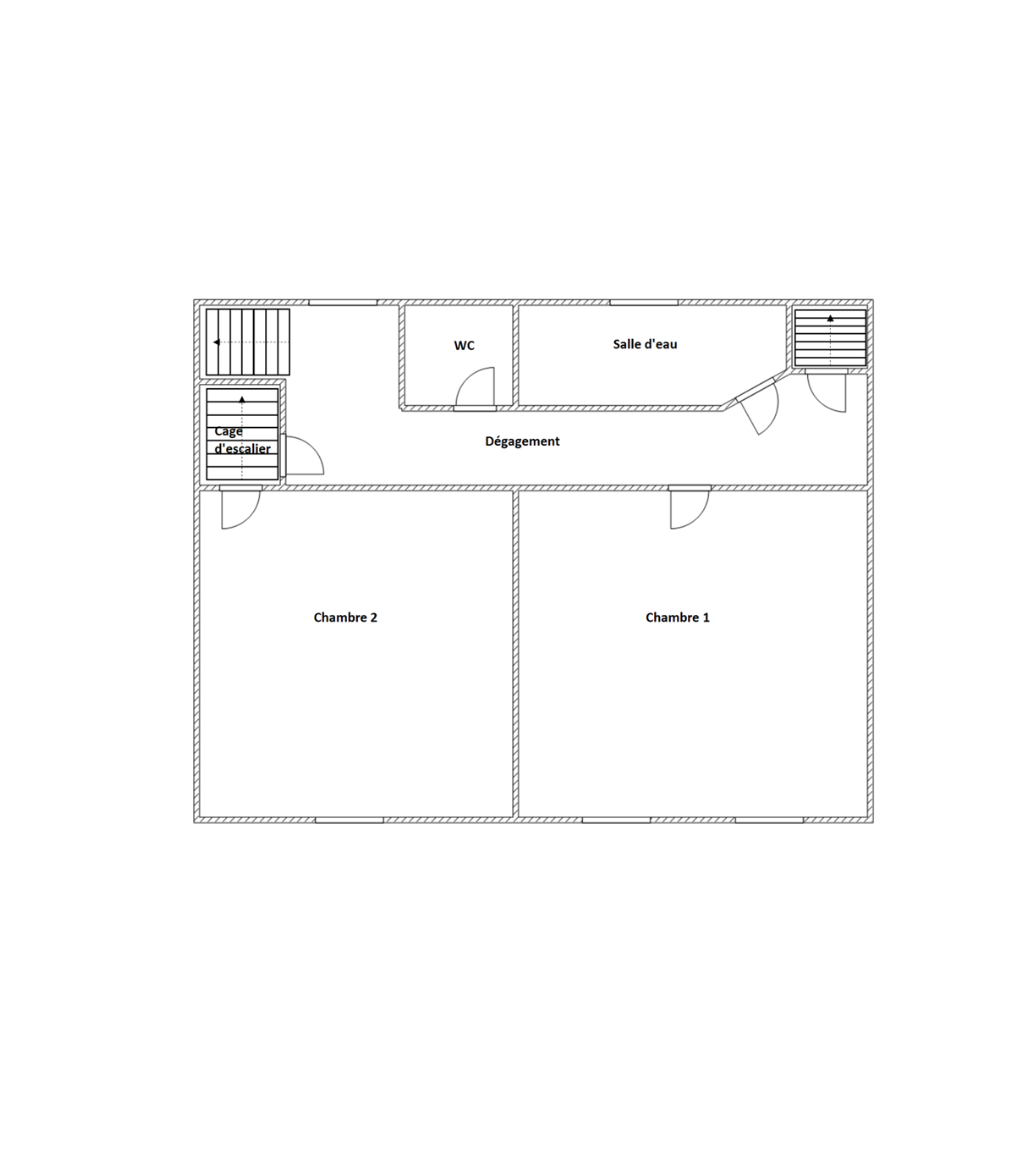 Vente maison à Courcité (53700) : maison de village 4 pièces 107 m² — 6
