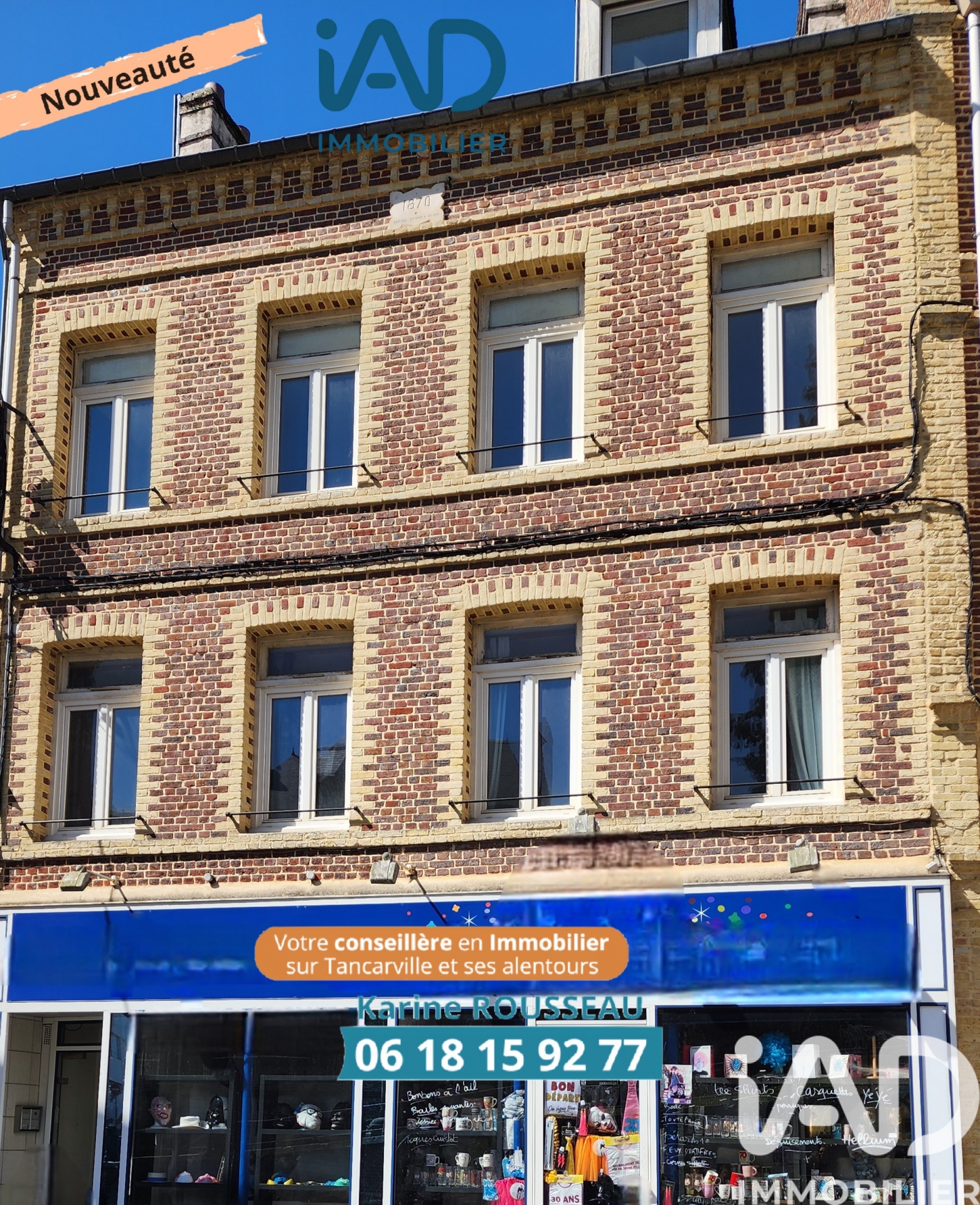 Immeuble à vendre à Bolbec — 395 000 € — IAD France