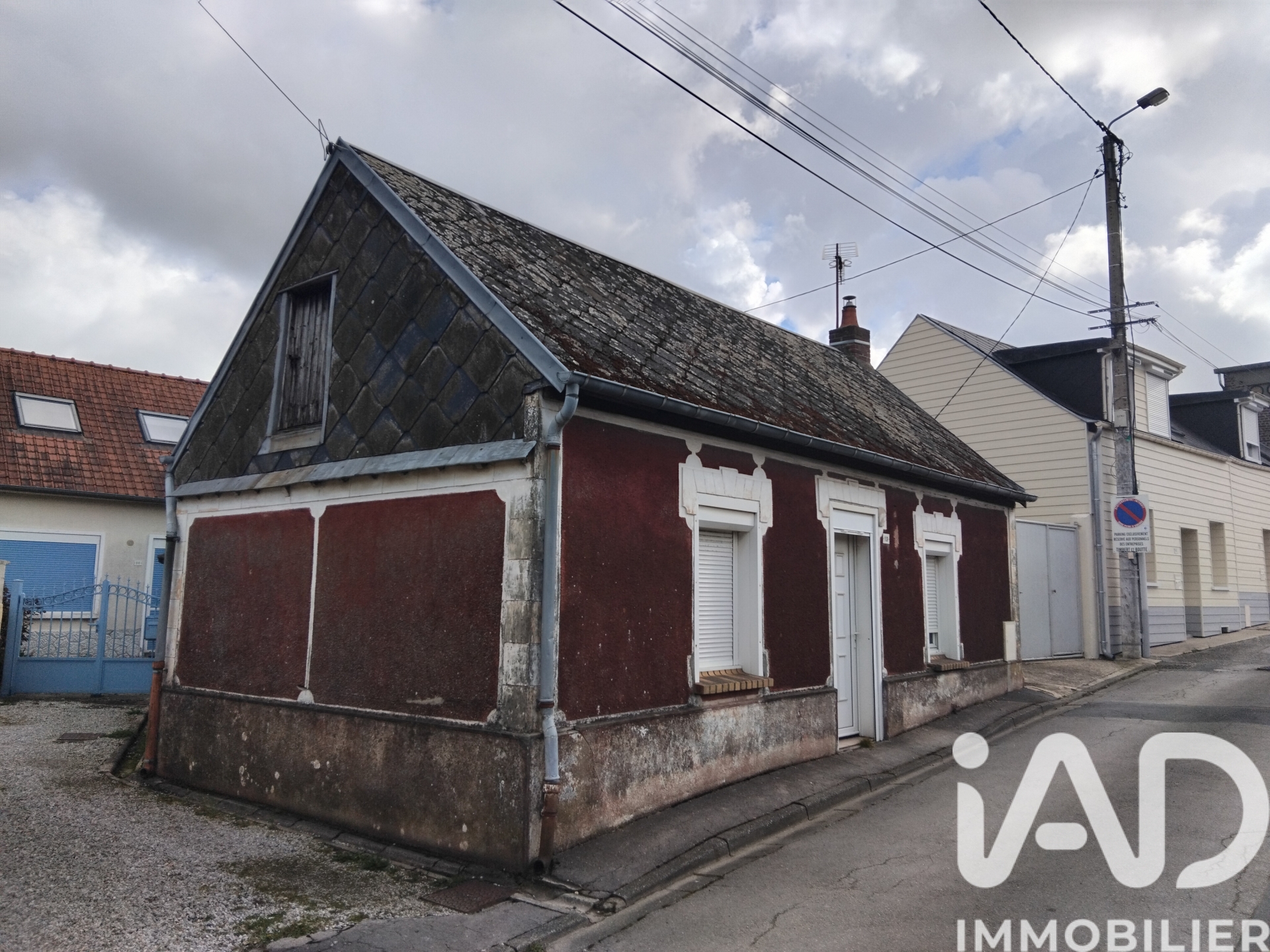 Vente maison à Friville-Escarbotin (80130) : maison de ville 2 pièces 40 m² - 2013076 — 2