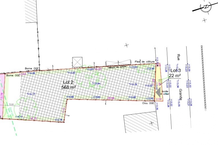 Vente Terrain à bâtir 568 m²