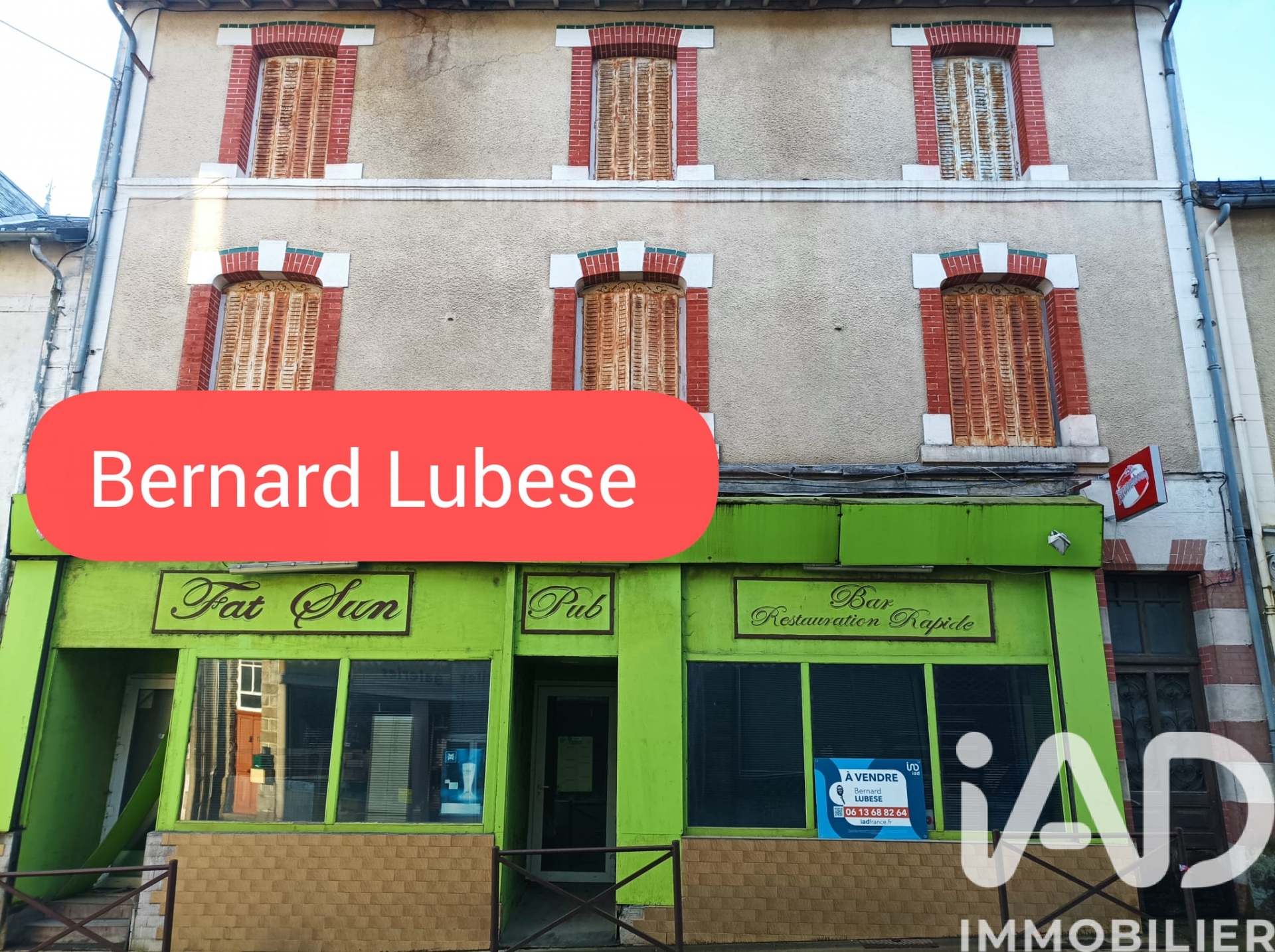 Vente Immeuble 318 m&sup2;