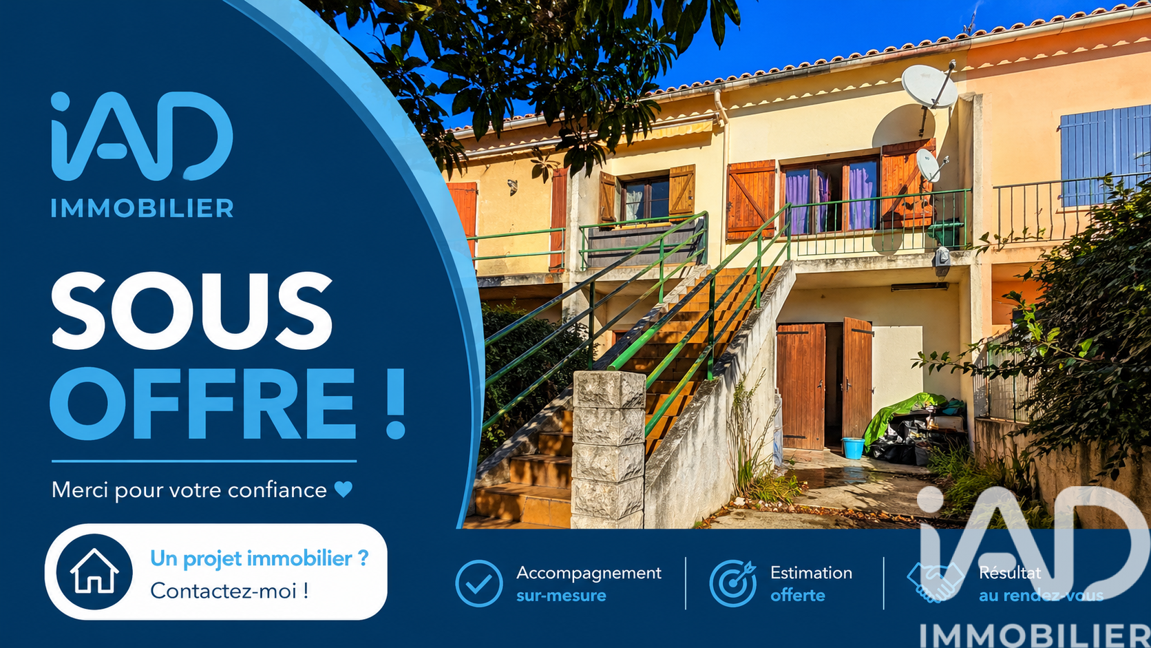Vente maison à Orange (84100) : maison 5 pièces 92 m² - 1993063 — 2