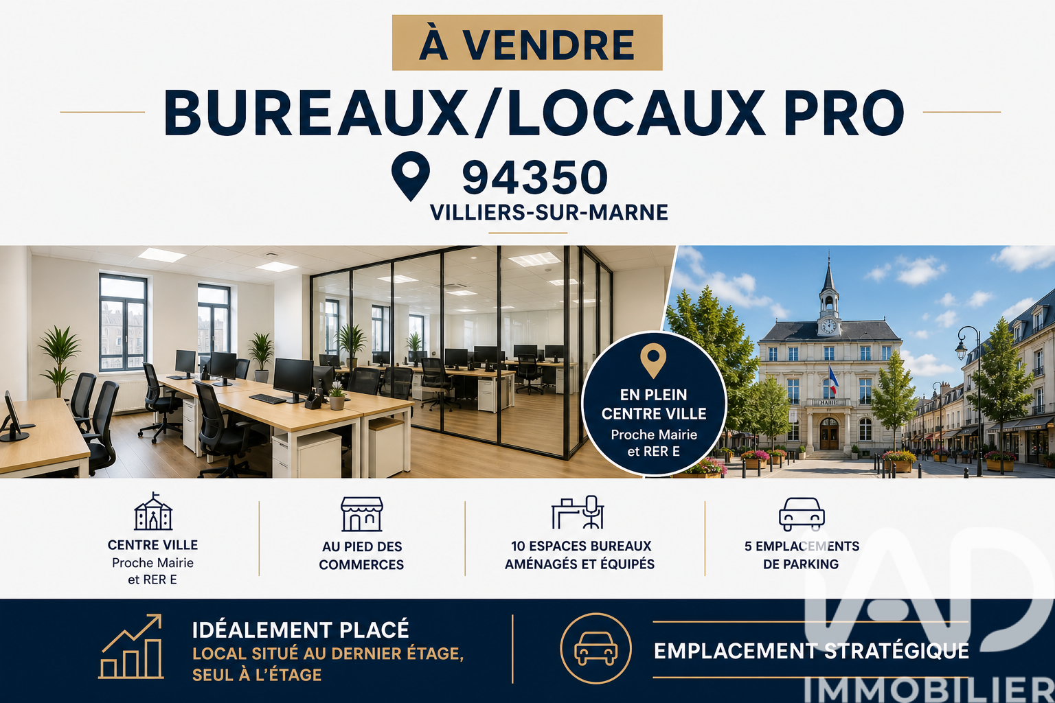 Vente Boutique/Local commercial 179 m²