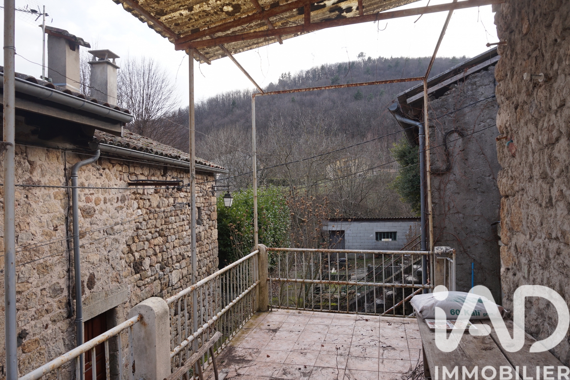Vente maison à Meyras (07380) : maison de ville 3 pièces 46 m² - 2003138 — 2