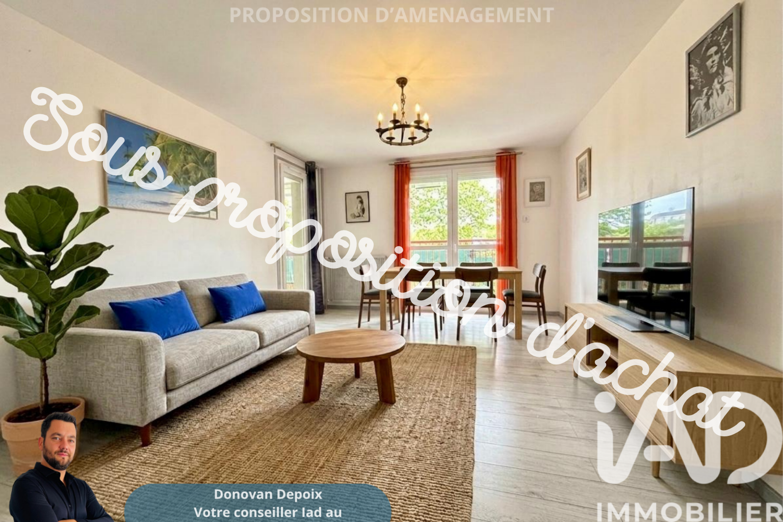 Vente Appartement 3 pièces