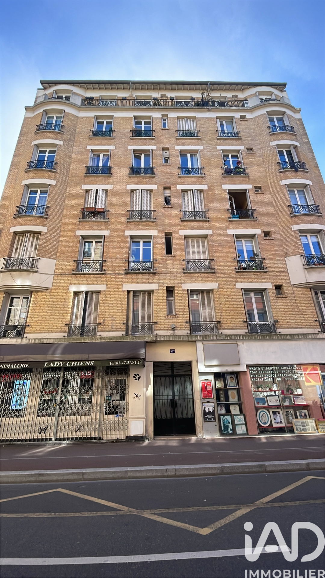 Vente appartement à Clichy (92110) : appartement 2 pièces 33 m² - 2008165 — 2