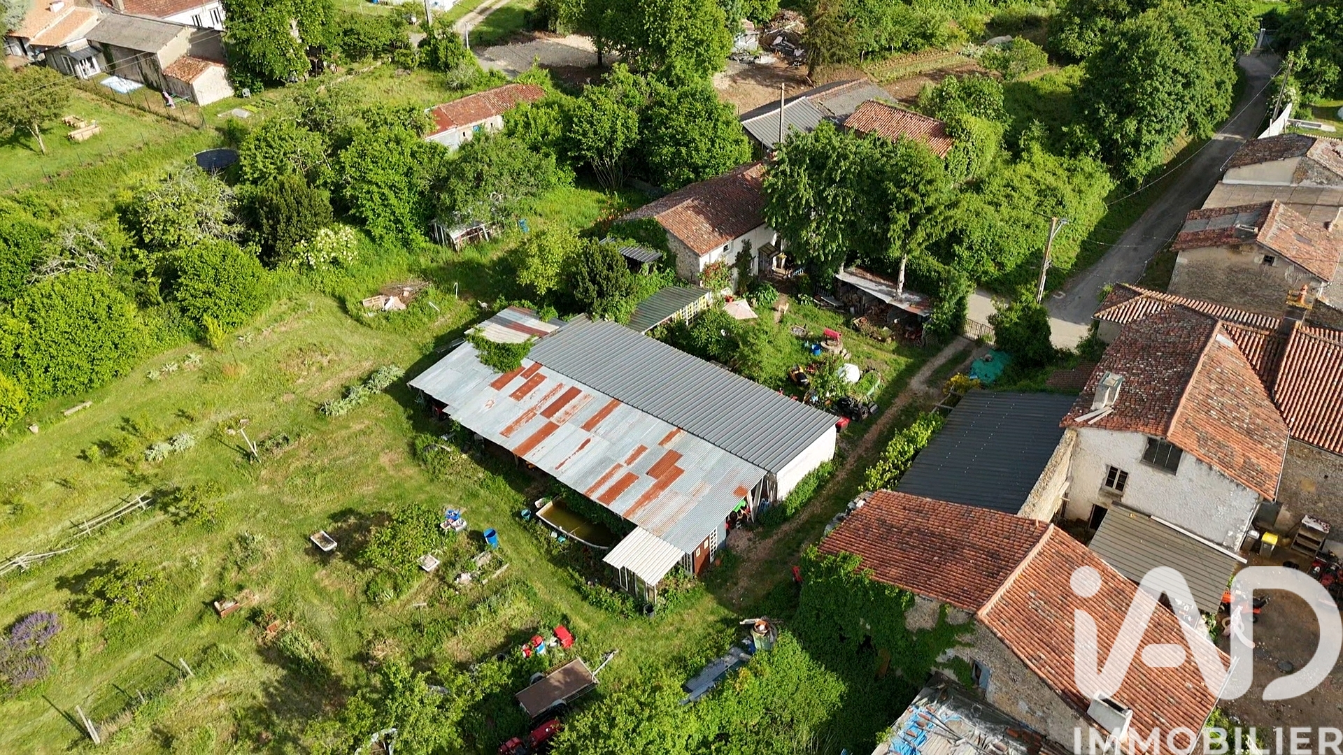 Vente maison à Sommières-du-Clain (86160) : maison de campagne 5 pièces 121 m² - 2017533 — 17