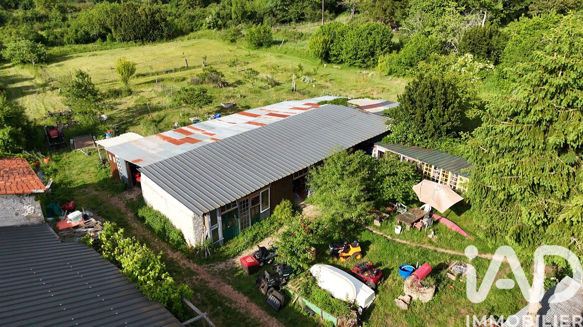 Vente maison à Sommières-du-Clain (86160) : maison de campagne 5 pièces 121 m² - 2017533 — 16