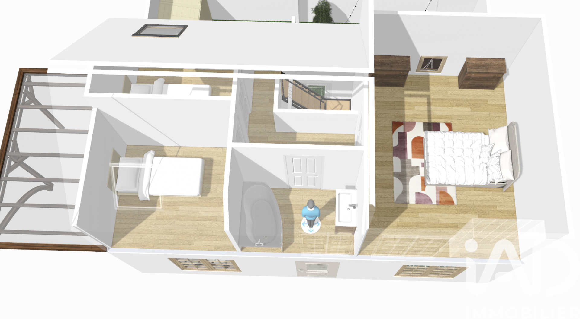Vente maison à Évran (22630) : maison de village 4 pièces 64 m² — 17