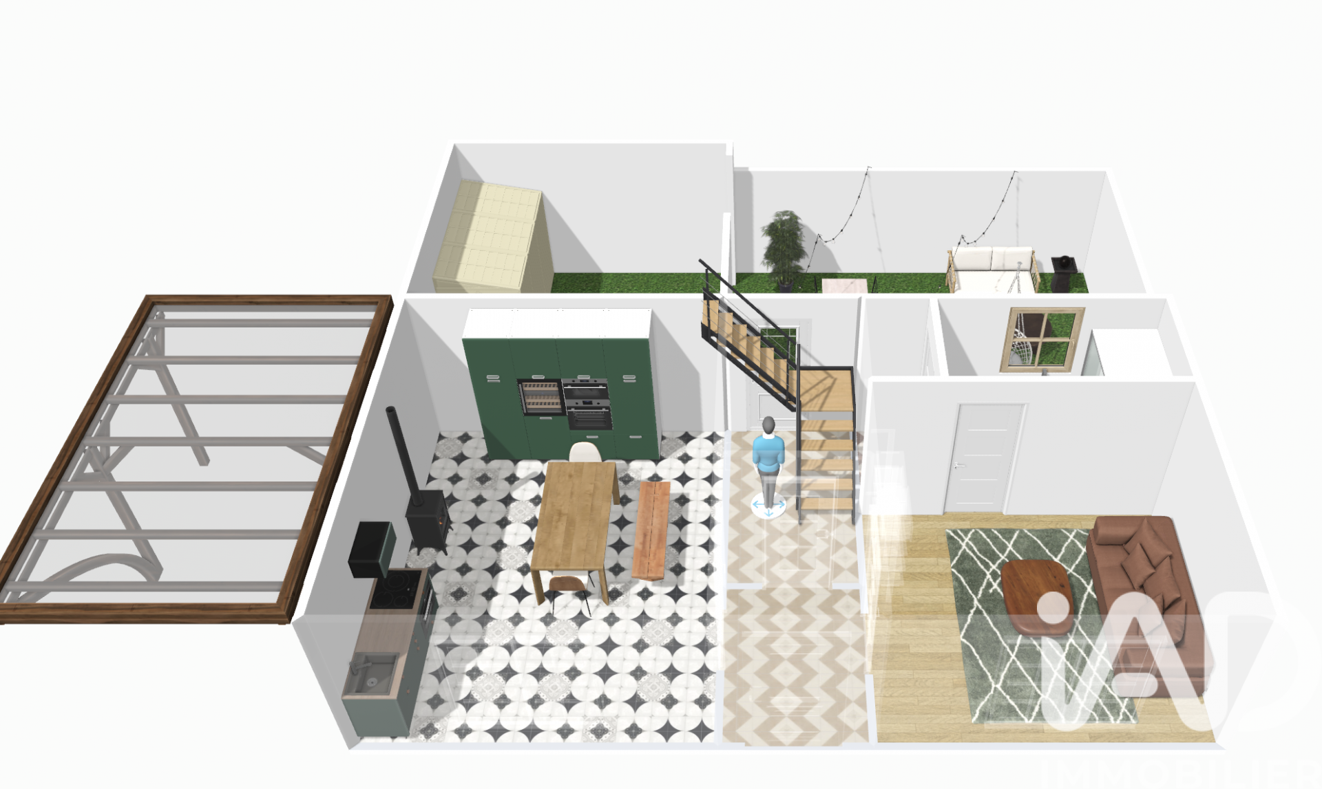 Vente maison à Évran (22630) : maison de village 4 pièces 64 m² — 16