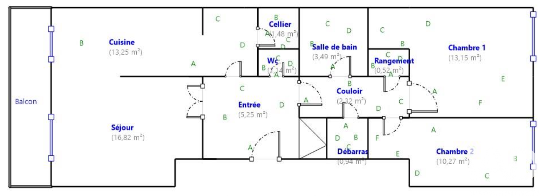 Vente appartement à Argenteuil (95100) : appartement 3 pièces 69 m² - 2021029 — 11