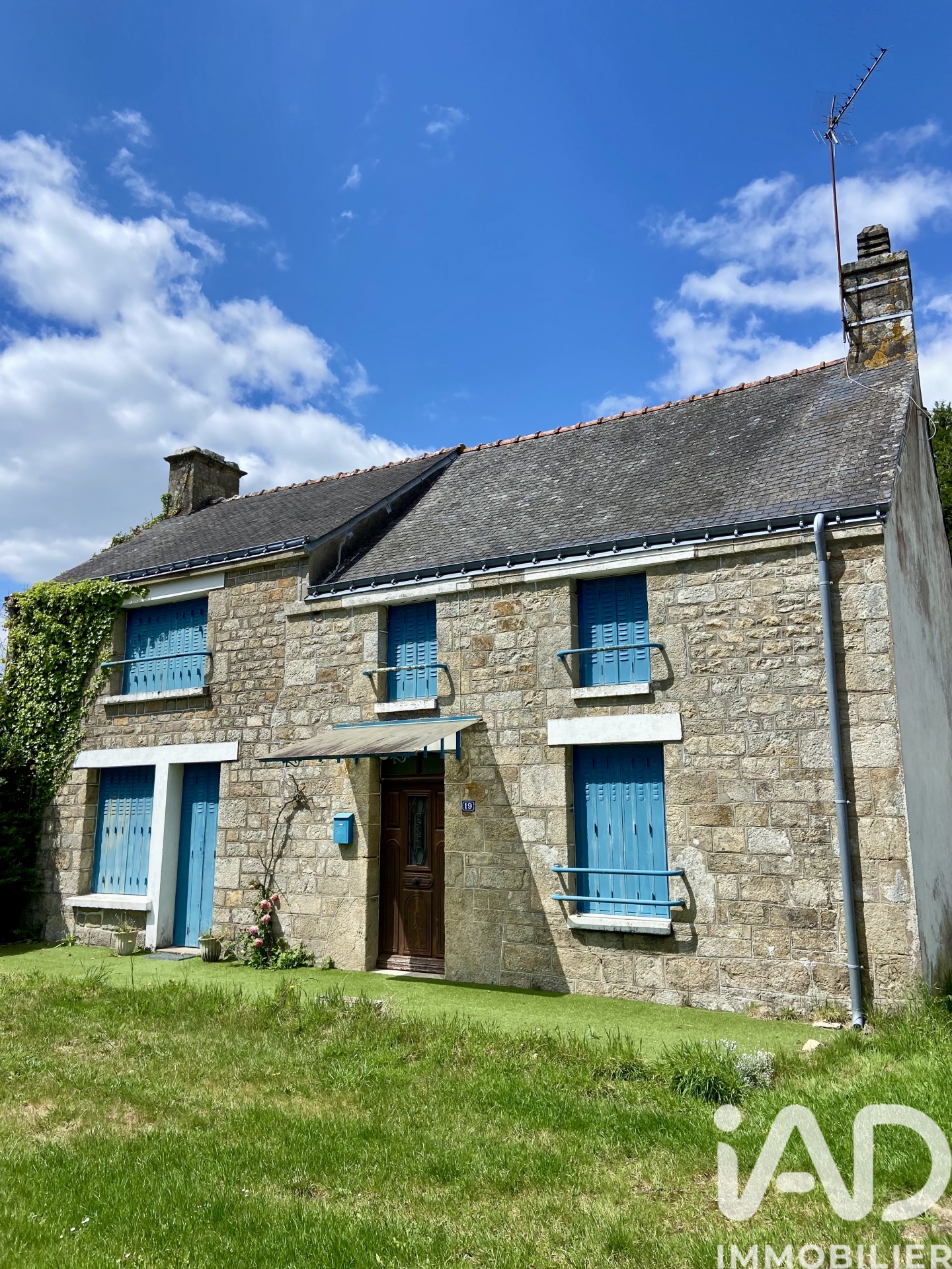 Vente maison à Melrand (56310) : maison de campagne 3 pièces 109 m² - 2019108 — 2