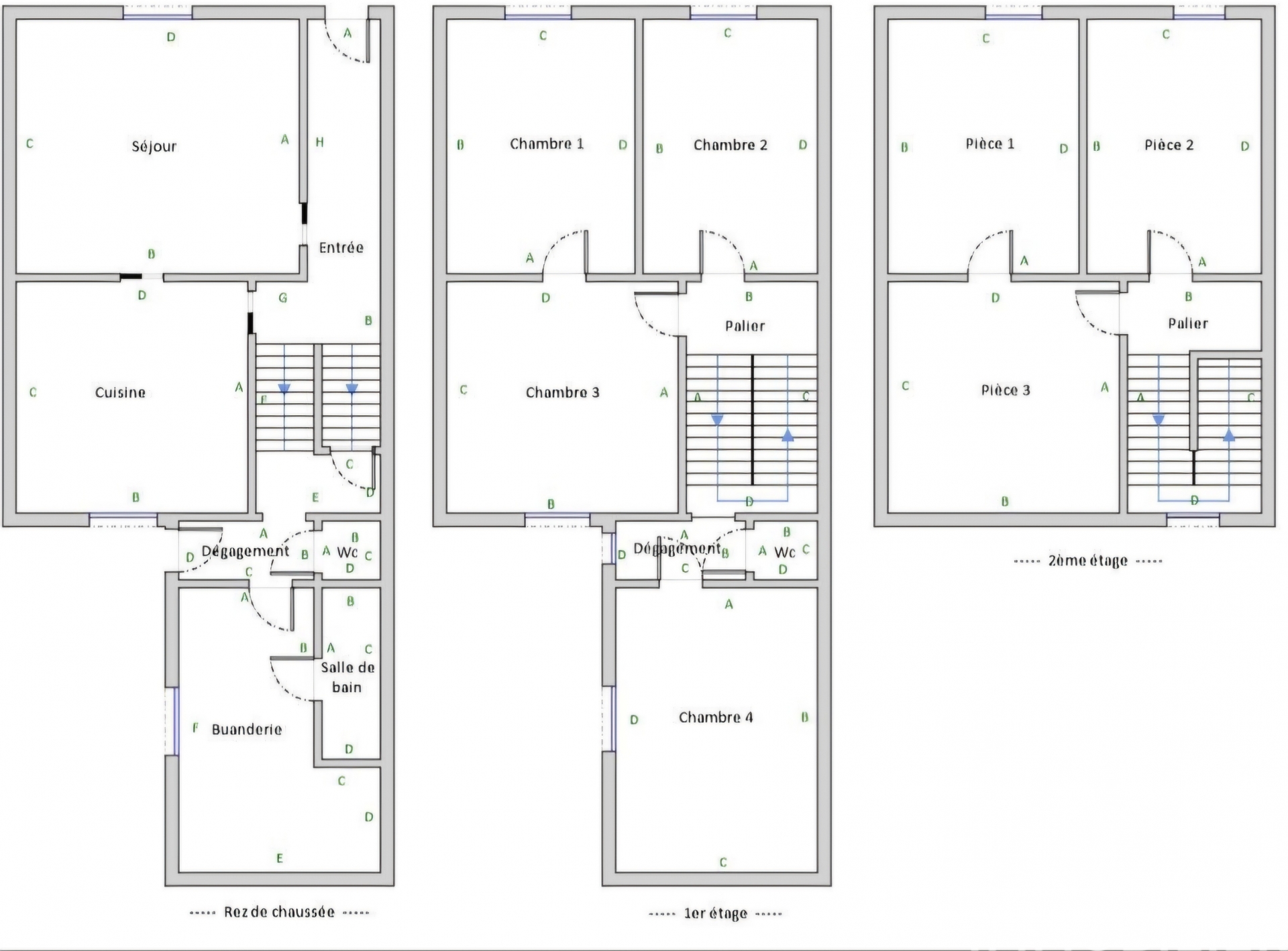 Vente maison à Maizières-lès-Metz (57280) : maison de ville 8 pièces 135 m² - 2021321 — 13