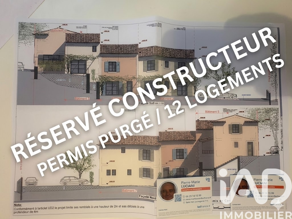 Vente Terrain à bâtir 1 581 m²