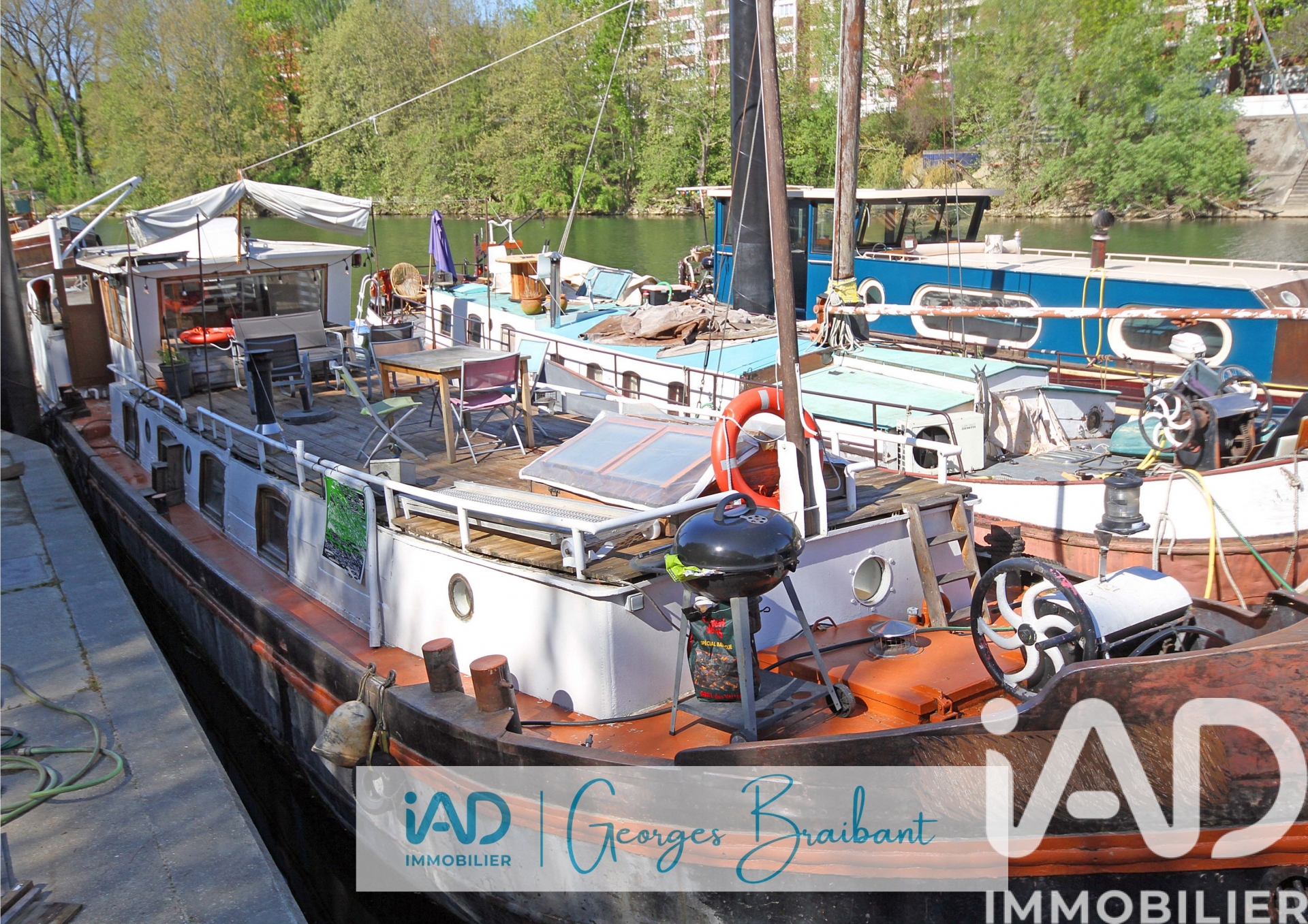 Vente Péniche 3 pièces