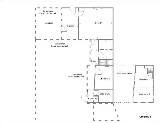 Vente Immeuble 140 m²