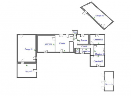 Vente maison à Vicq-sur-Breuilh (87260) : maison 5 pièces 102 m² - 2023362 — 12