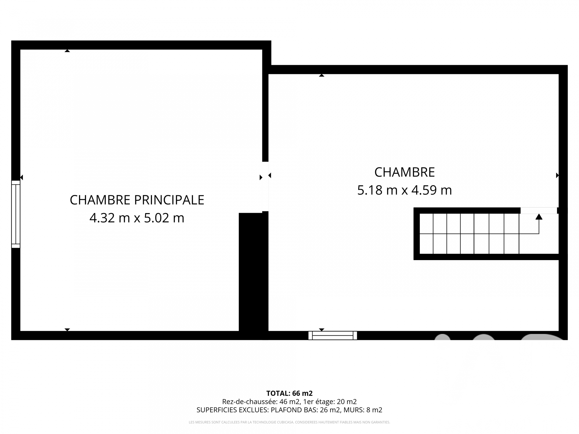 Vente maison à Flayat (23260) : maison de campagne 3 pièces 54 m² - 2025767 — 24
