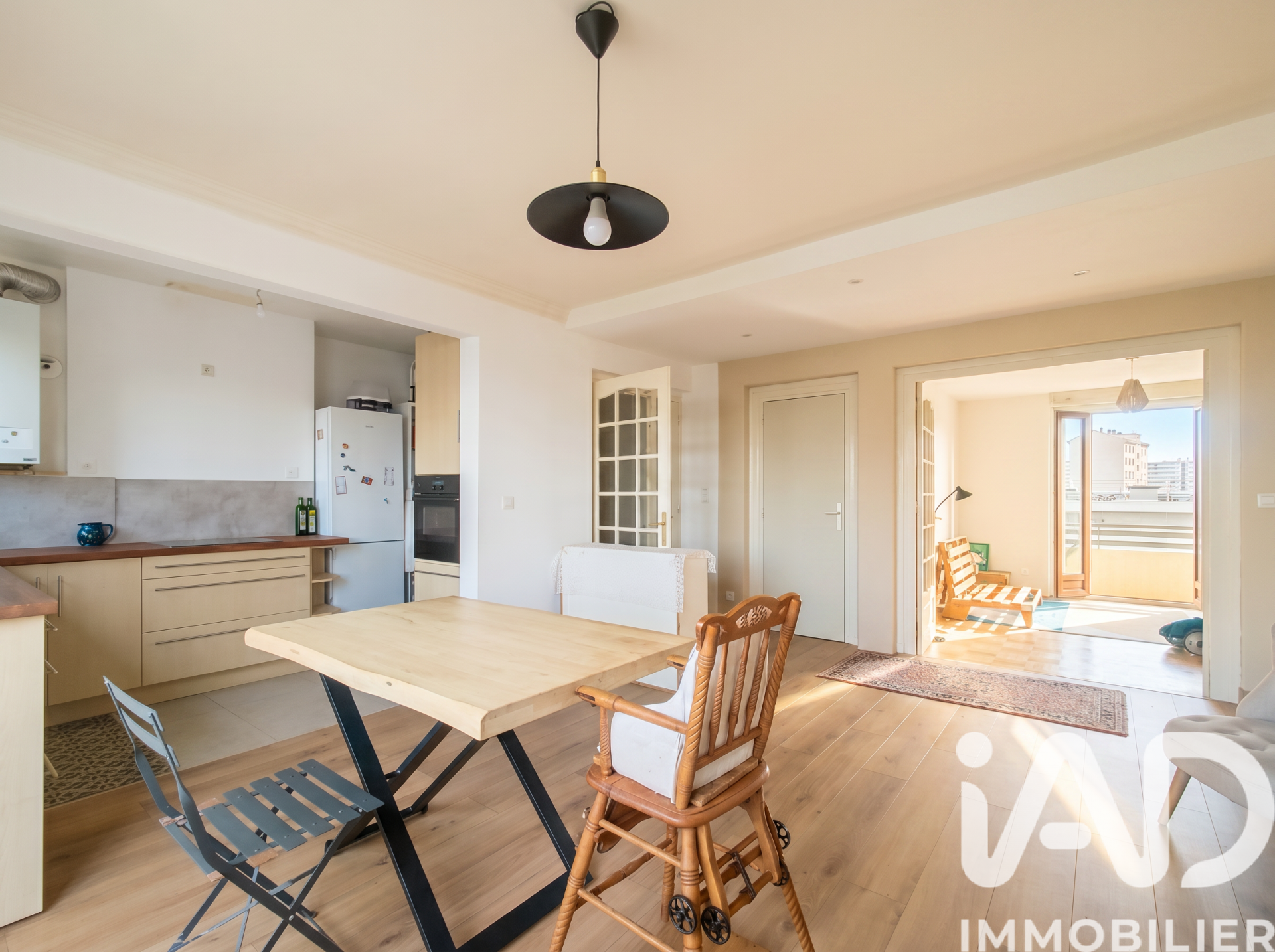 Vente appartement à Lyon (69008) : appartement 4 pièces 75 m² — 2
