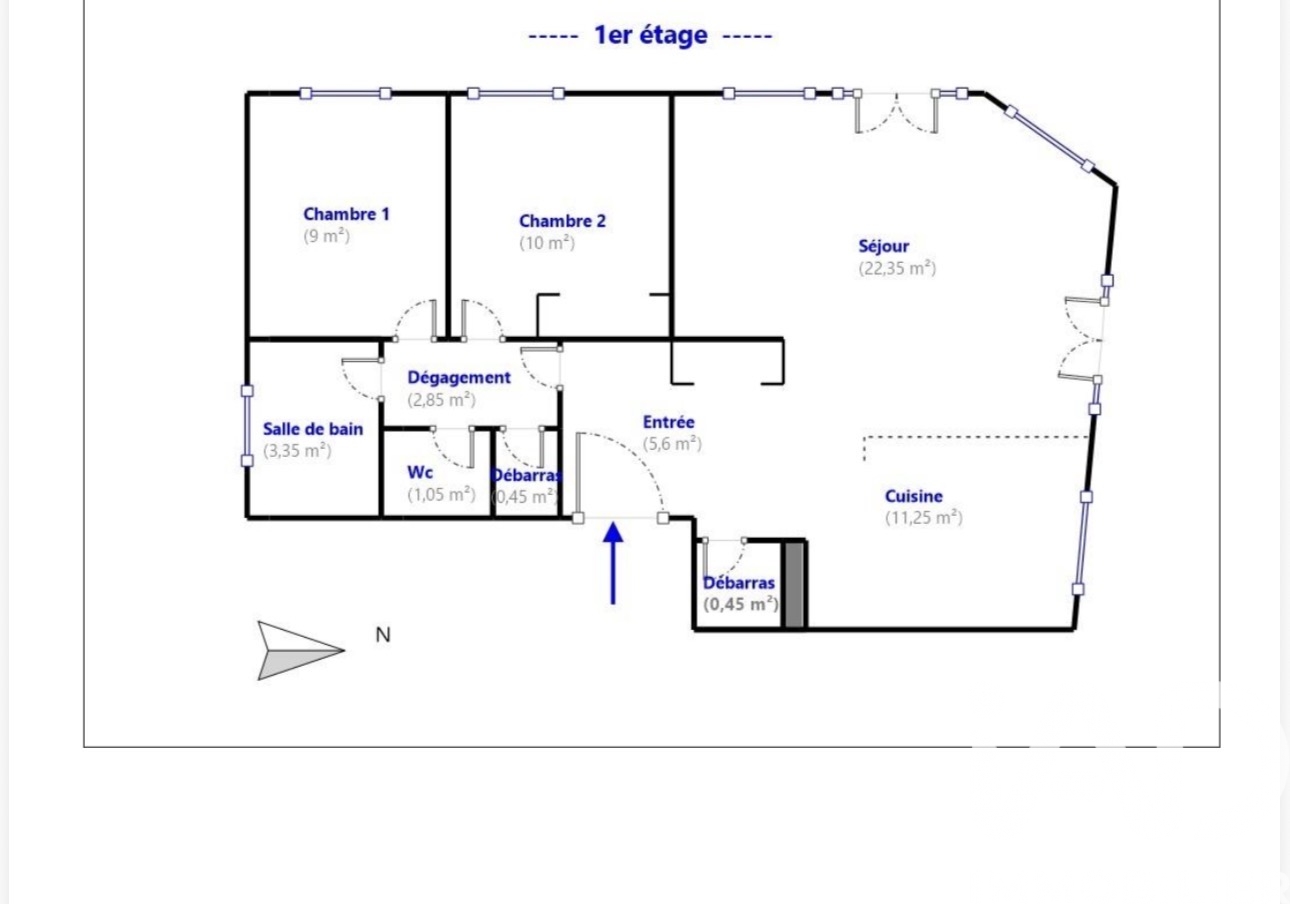 Vente appartement à Villemomble (93250) : appartement 3 pièces 67 m² - 2024295 — 16