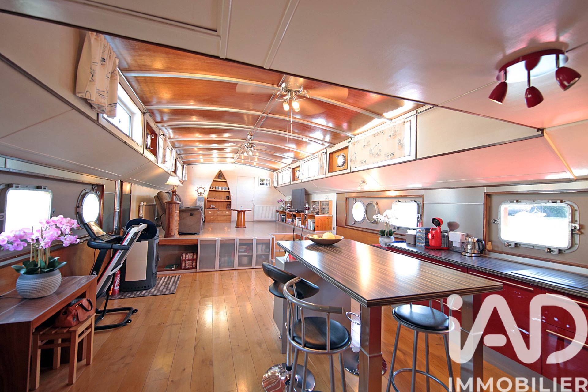 Vente maison à Saint-Mammès (77670) : péniche 7 pièces 175 m² - 2024164 — 5