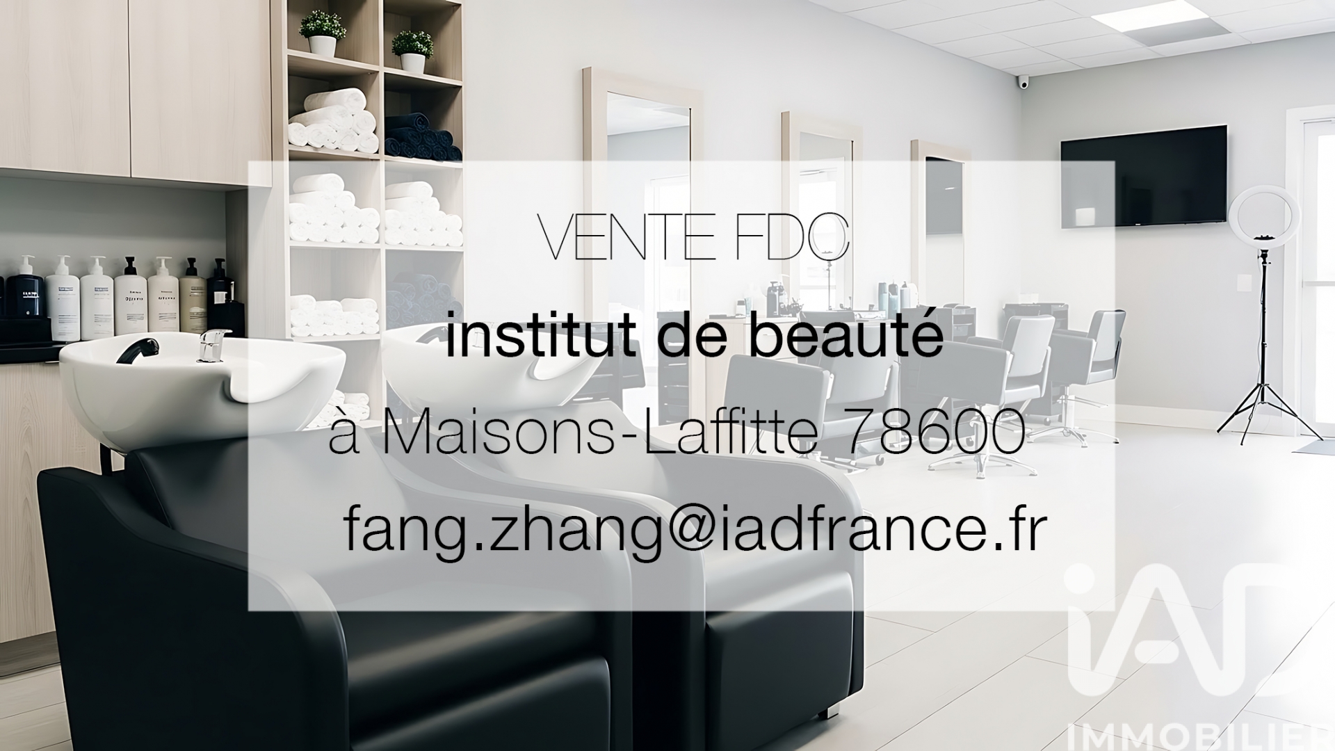 Vente Esthétique, Coiffure 57 m²
