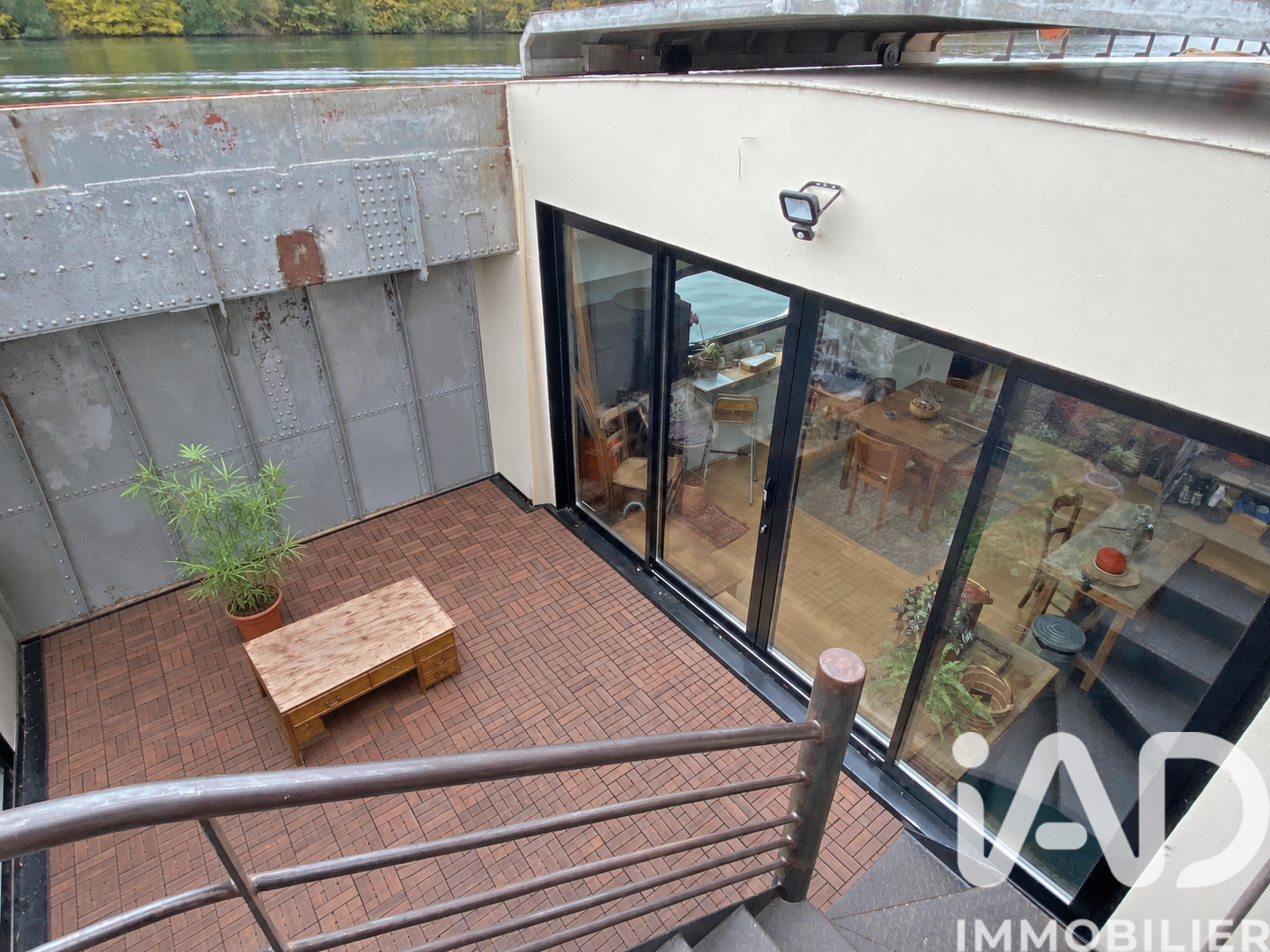 Vente maison à Conflans-Sainte-Honorine (78700) : péniche 6 pièces 170 m² - 2026665 — 7