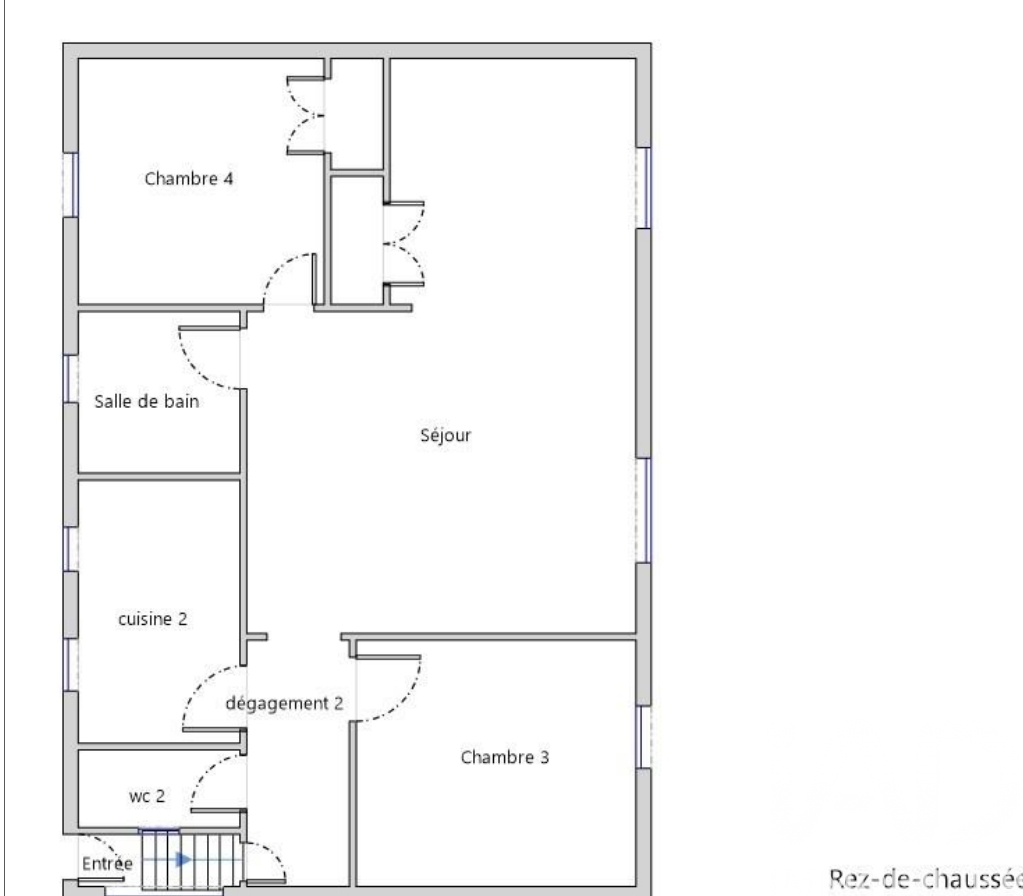 Vente maison à Auxerre (89000) : maison traditionnelle 5 pièces 109 m² - 2026894 — 22