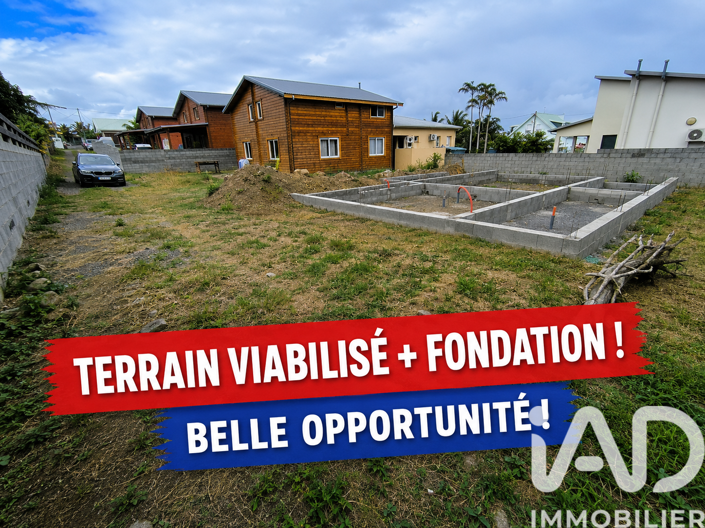 Vente Terrain 268 m²