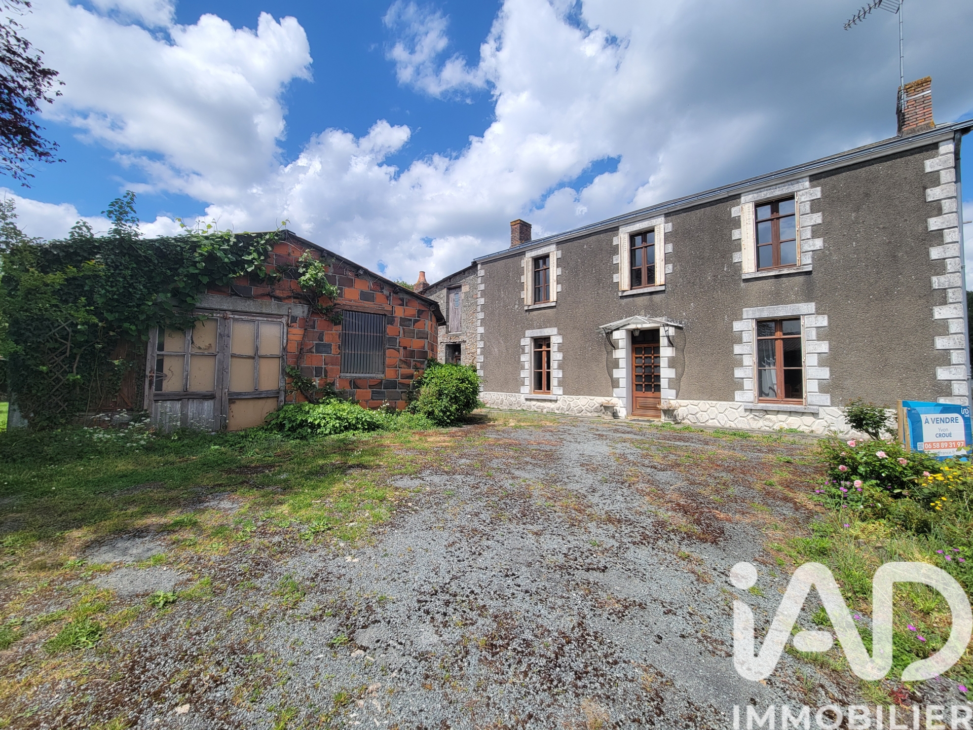 Vente maison à Tallud-Sainte-Gemme (85390) : maison 5 pièces 122 m² - 2026635 — 2