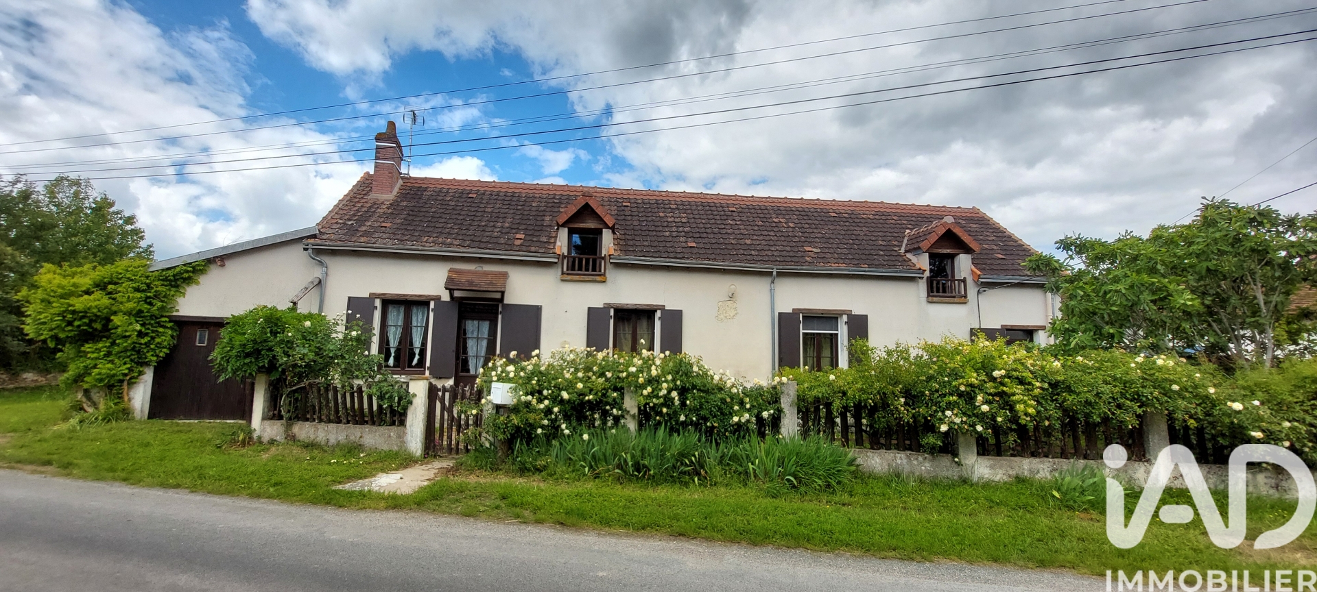 Vente maison à Nouans-les-Fontaines (37460) : maison 5 pièces 113 m² - 2027811 — 2