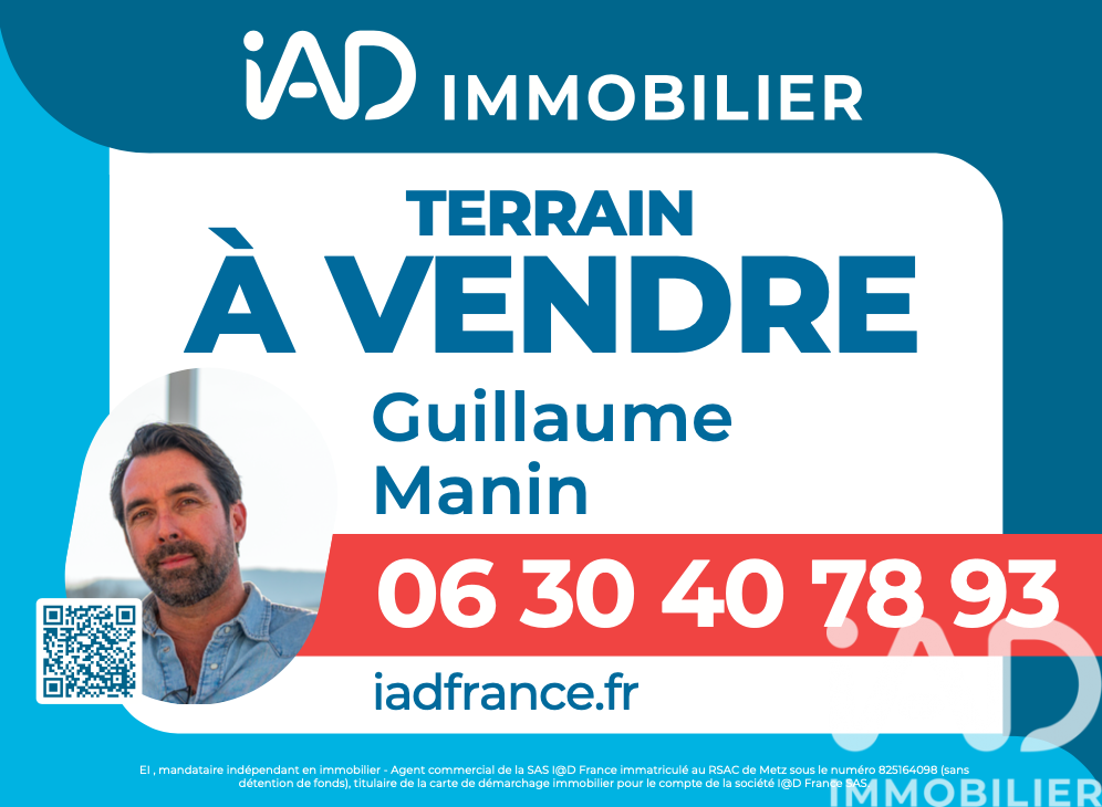 Terrain à vendre à Pange — 184 000 € — IAD France