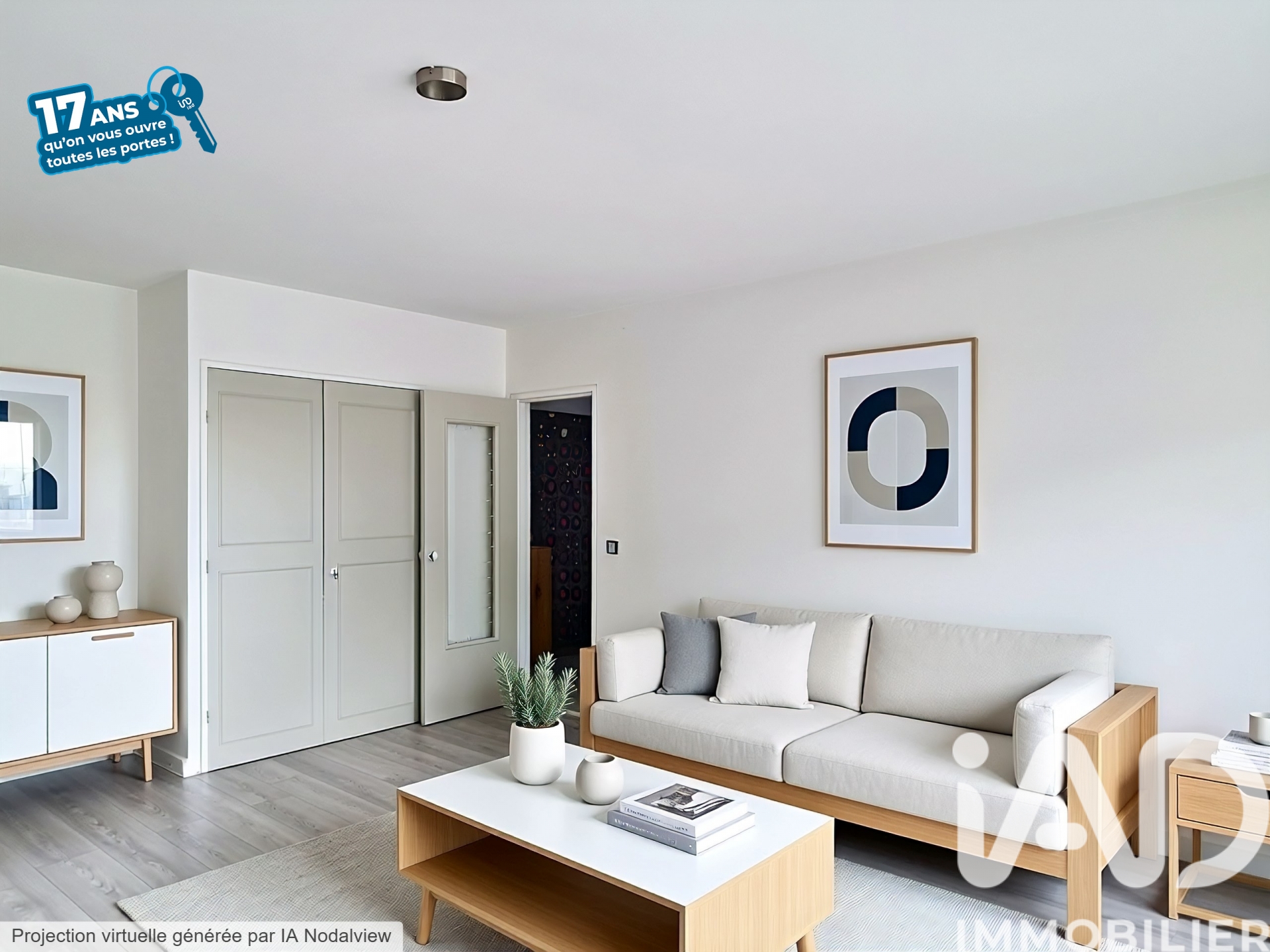 Vente appartement à L'Île-Saint-Denis (93450) : appartement 3 pièces 72 m² - 2018248 — 5
