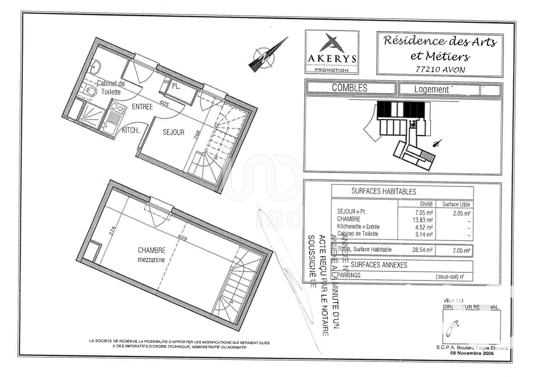 Vente Appartement 2 pièces