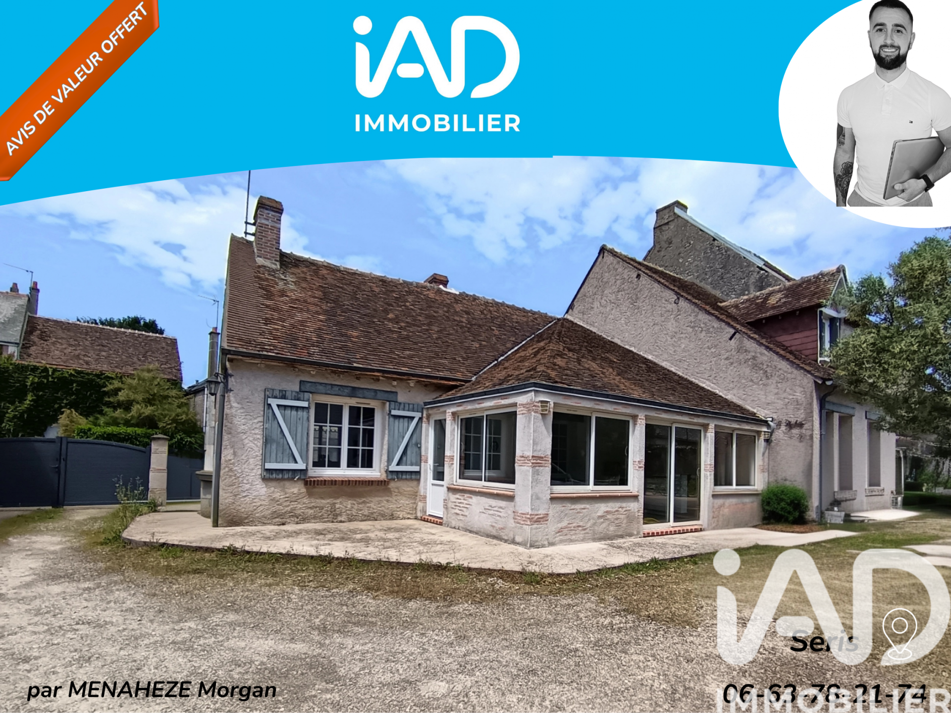Vente Maison de campagne 6 pièces